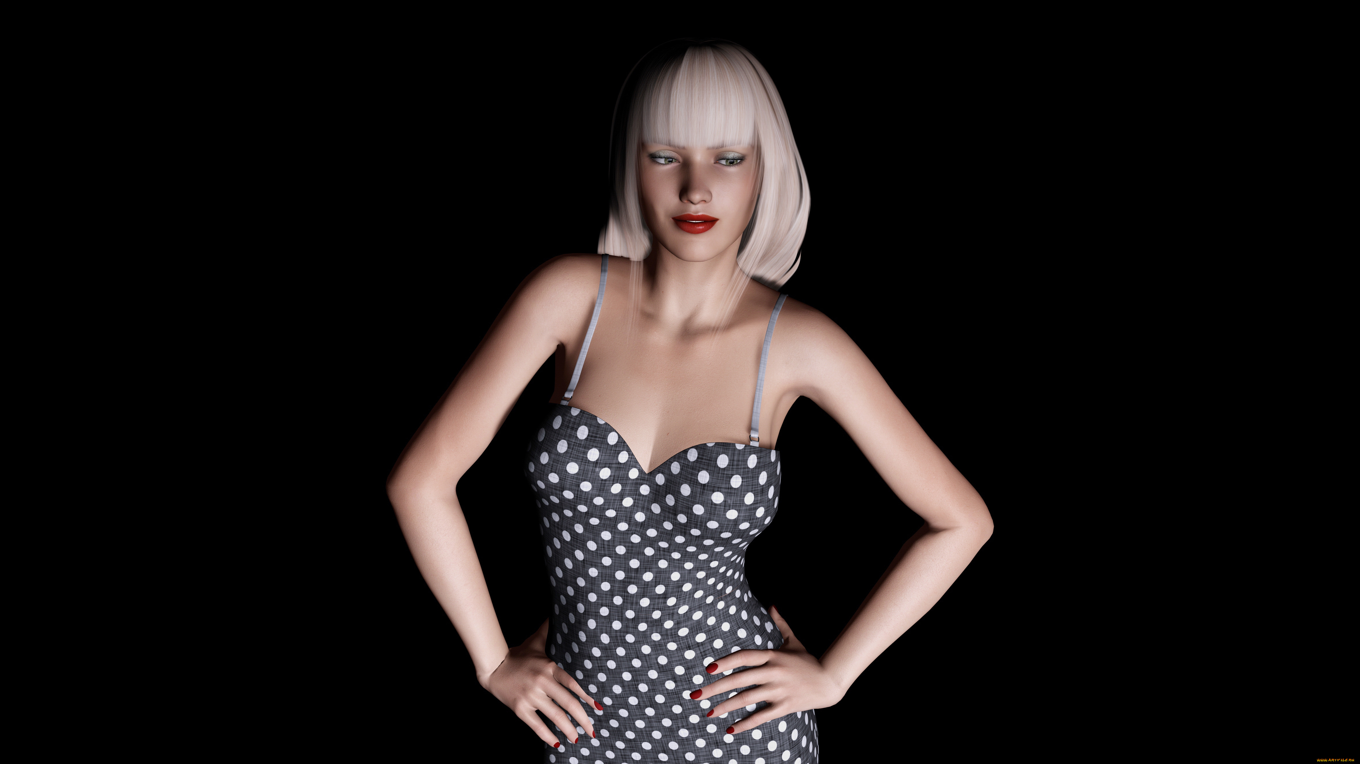 3д, графика, people, люди, девушка