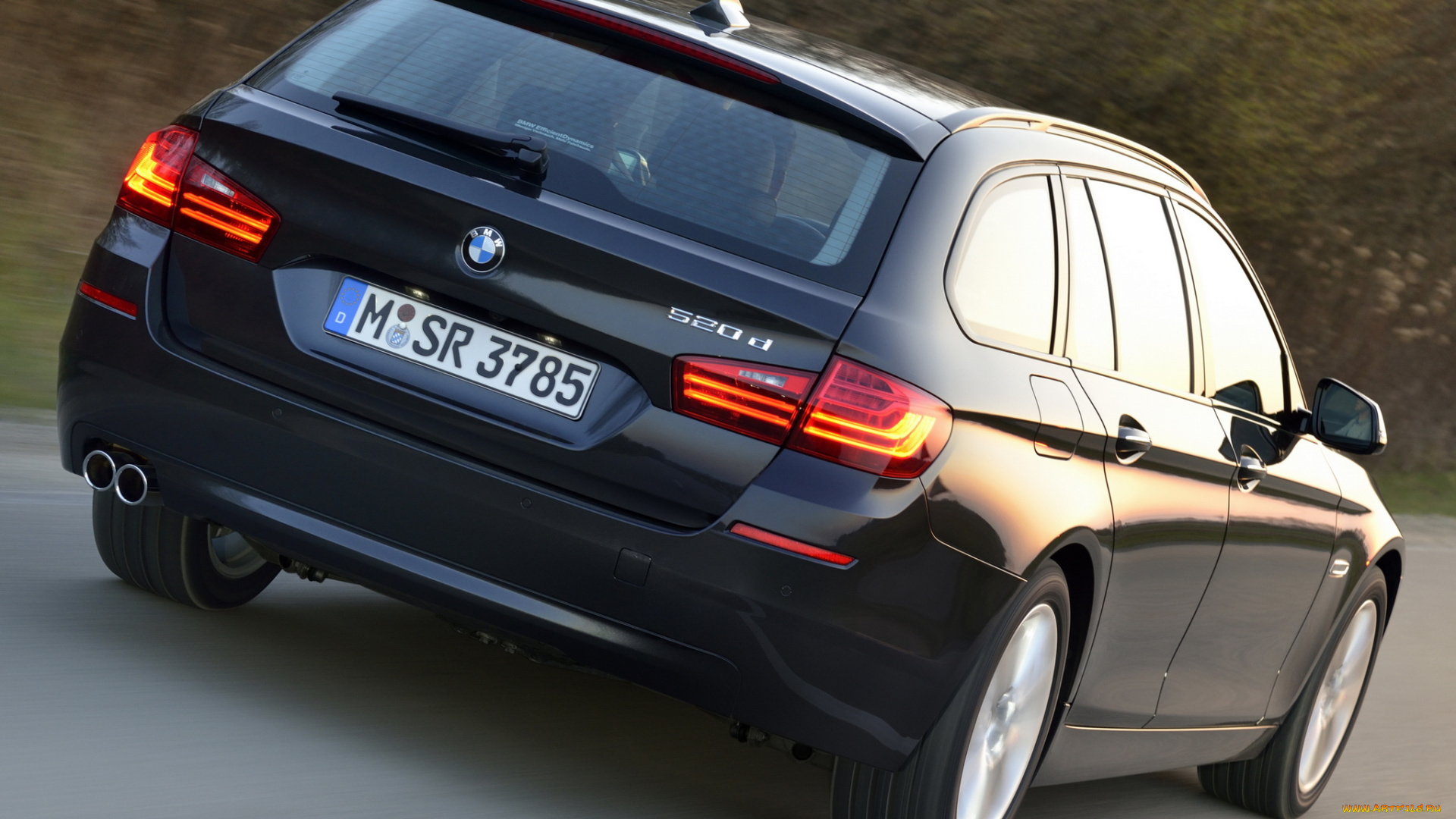 автомобили, bmw, 520d, 2013г, темный, f11, touring