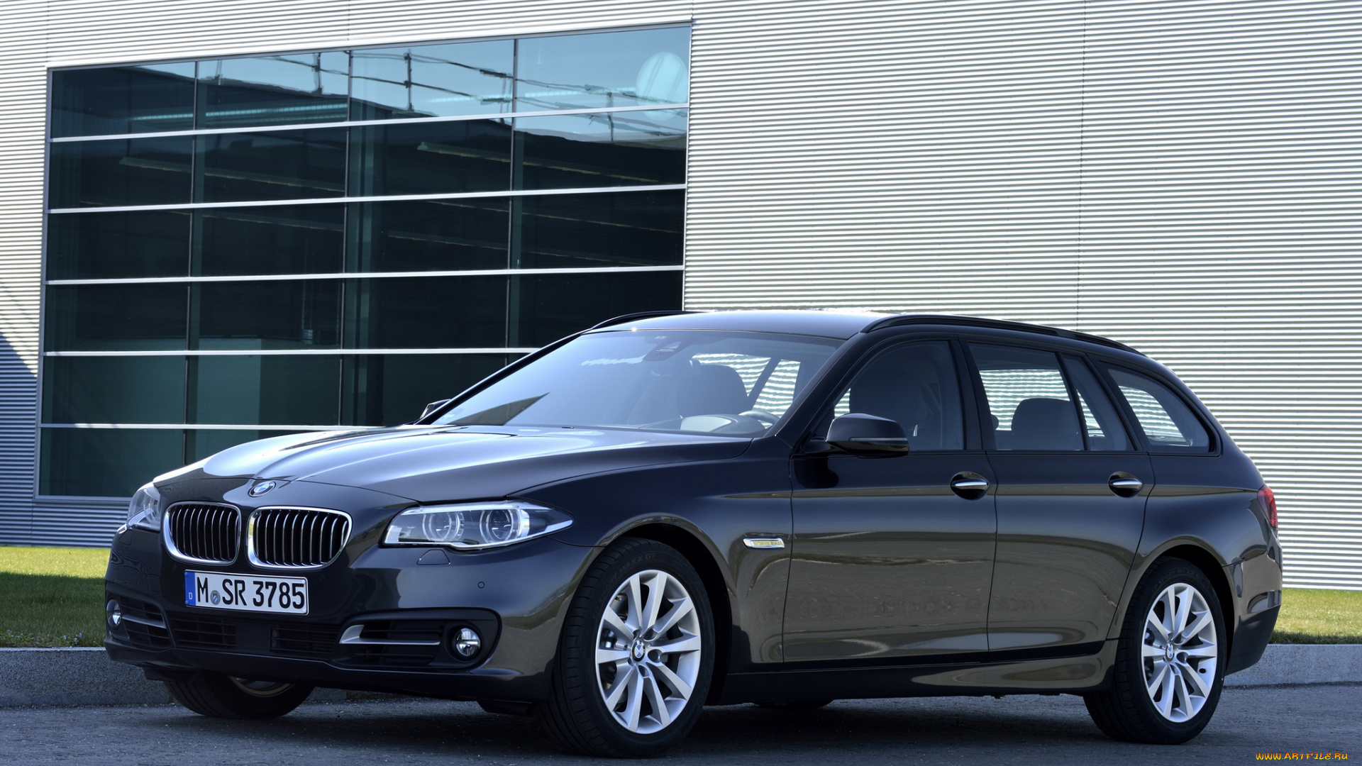 автомобили, bmw, f11, 520d, touring, темный, 2013г