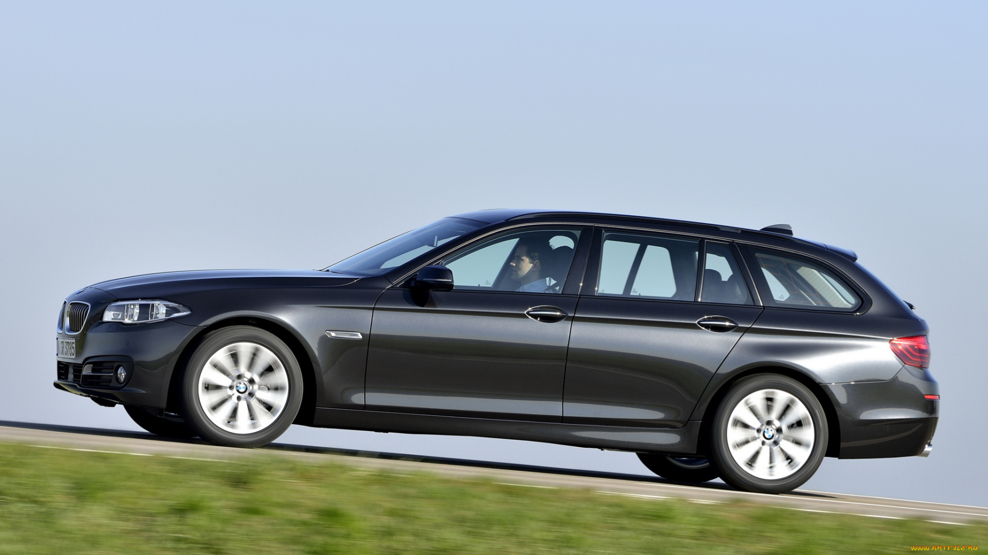 автомобили, bmw, touring, f11, 2013г, темный, 520d