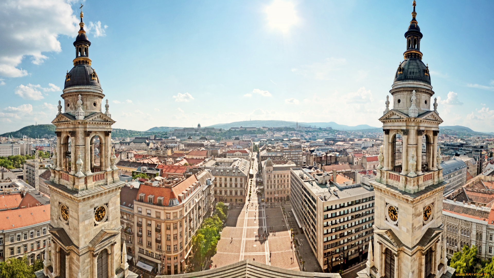 budapest, , hungary, города, будапешт, , венгрия, hungary, st, stephen's, basilica, базилика, святого, иштвана, будапешт, площадь, здания, панорама