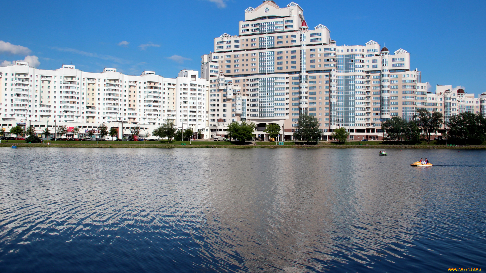 города, минск, , беларусь, центр