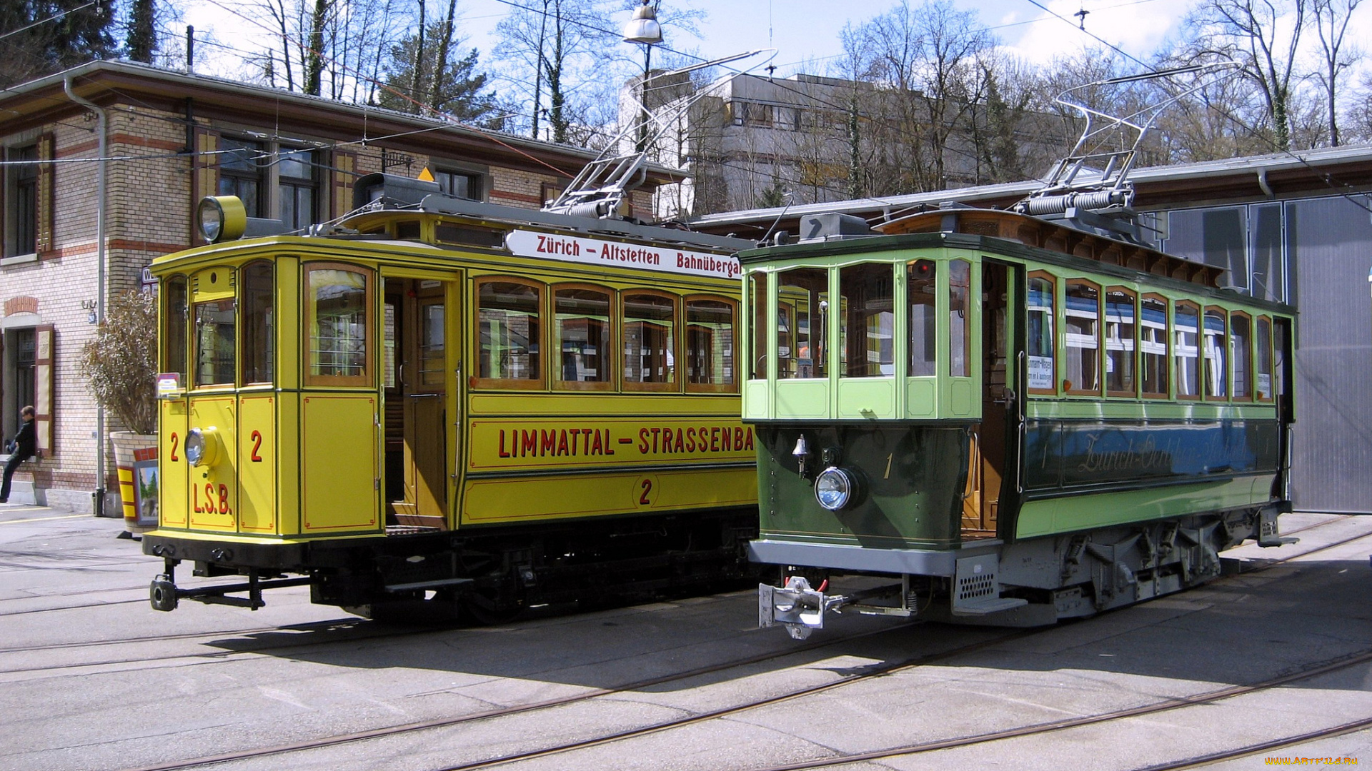 техника, трамваи, город, улица, рельсы, трамвай