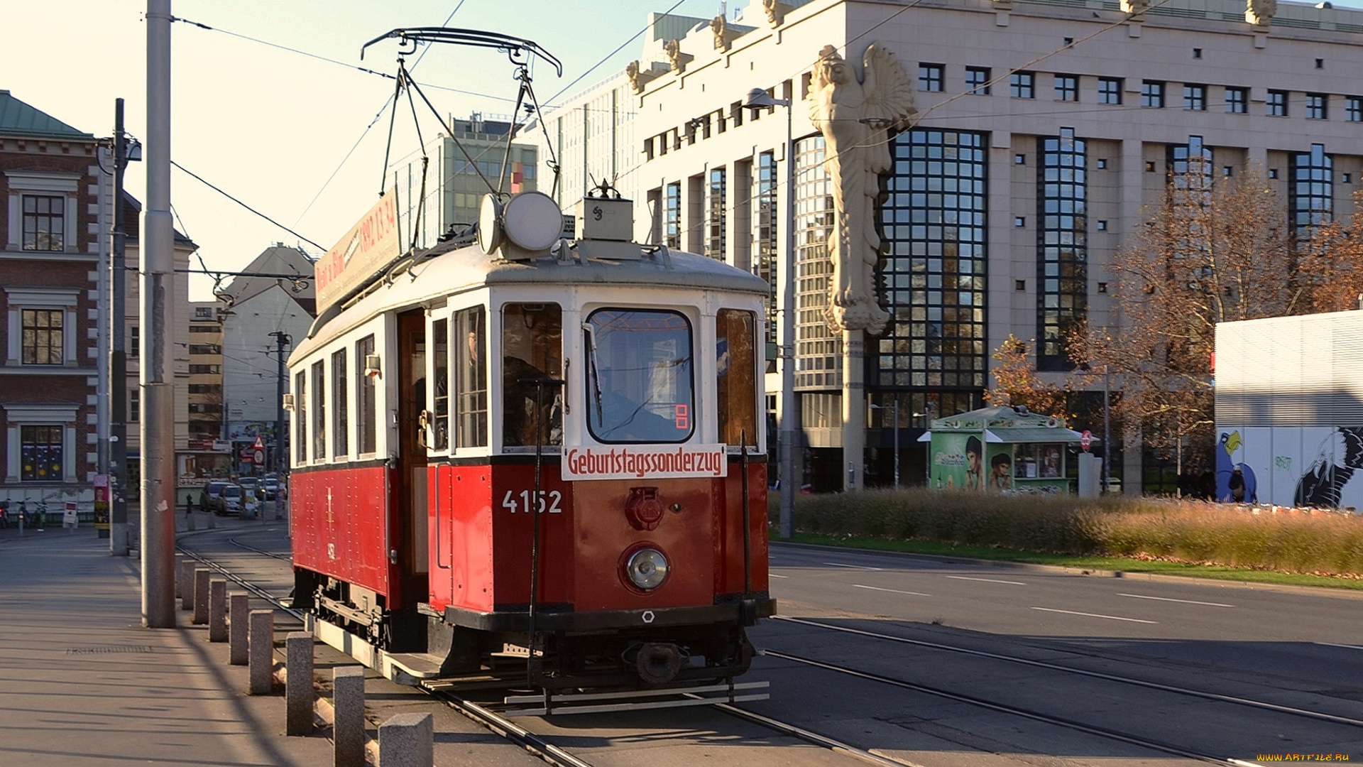 техника, трамваи, трамвай, город, улица, рельсы