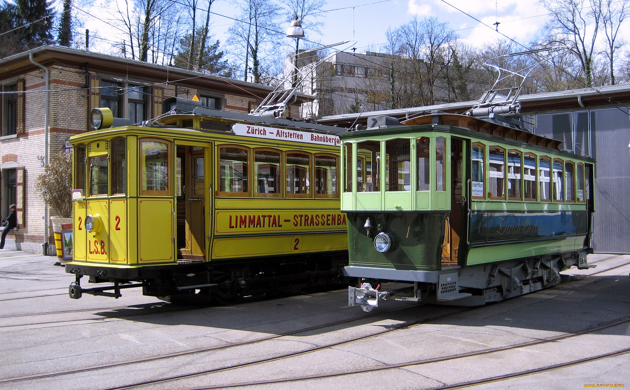 техника, трамваи, город, улица, рельсы, трамвай