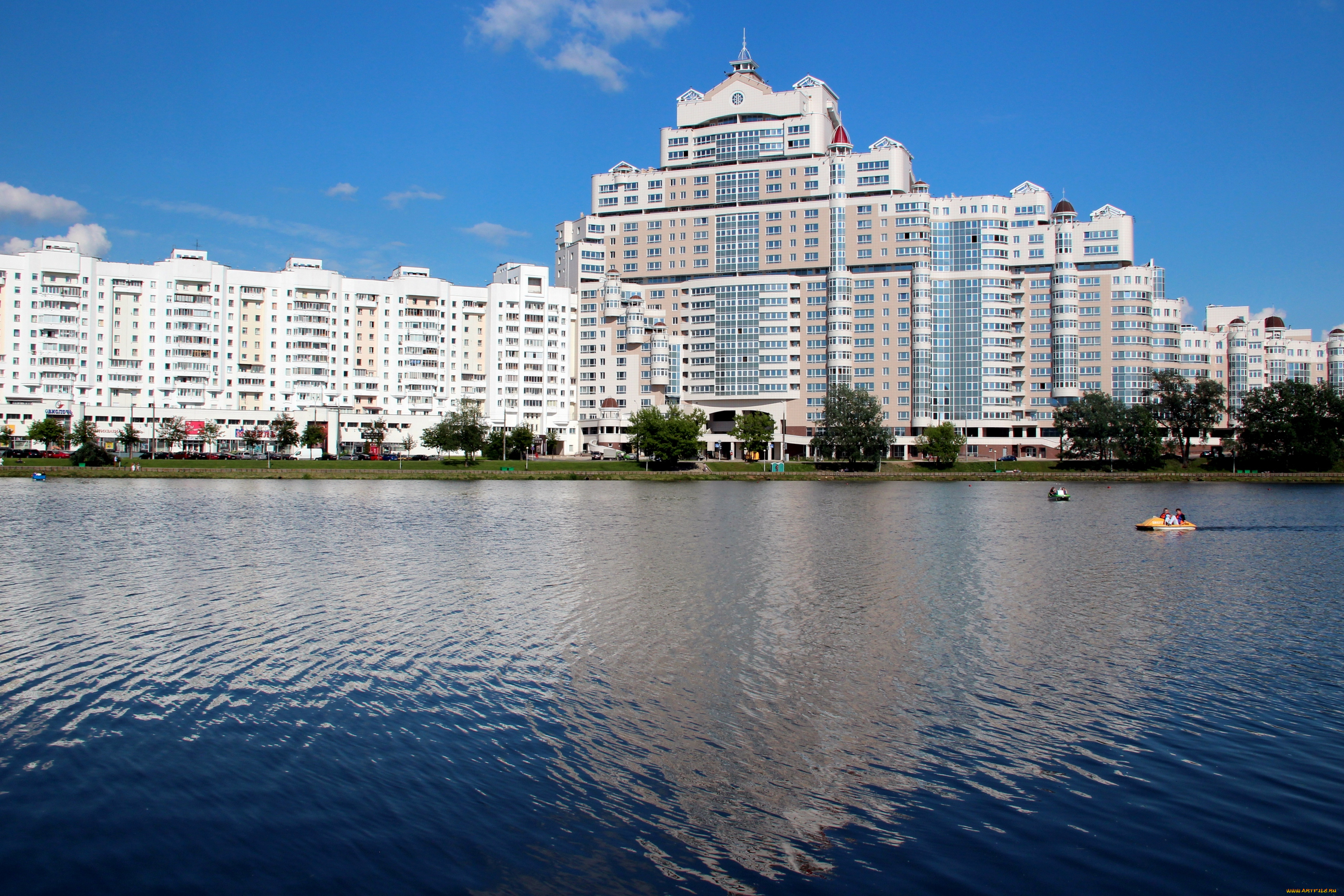 города, минск, , беларусь, центр