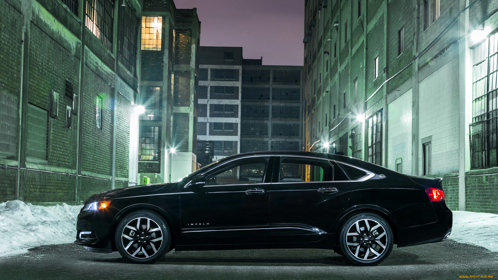 автомобили, chevrolet, темный, midnight, impala, 2016г