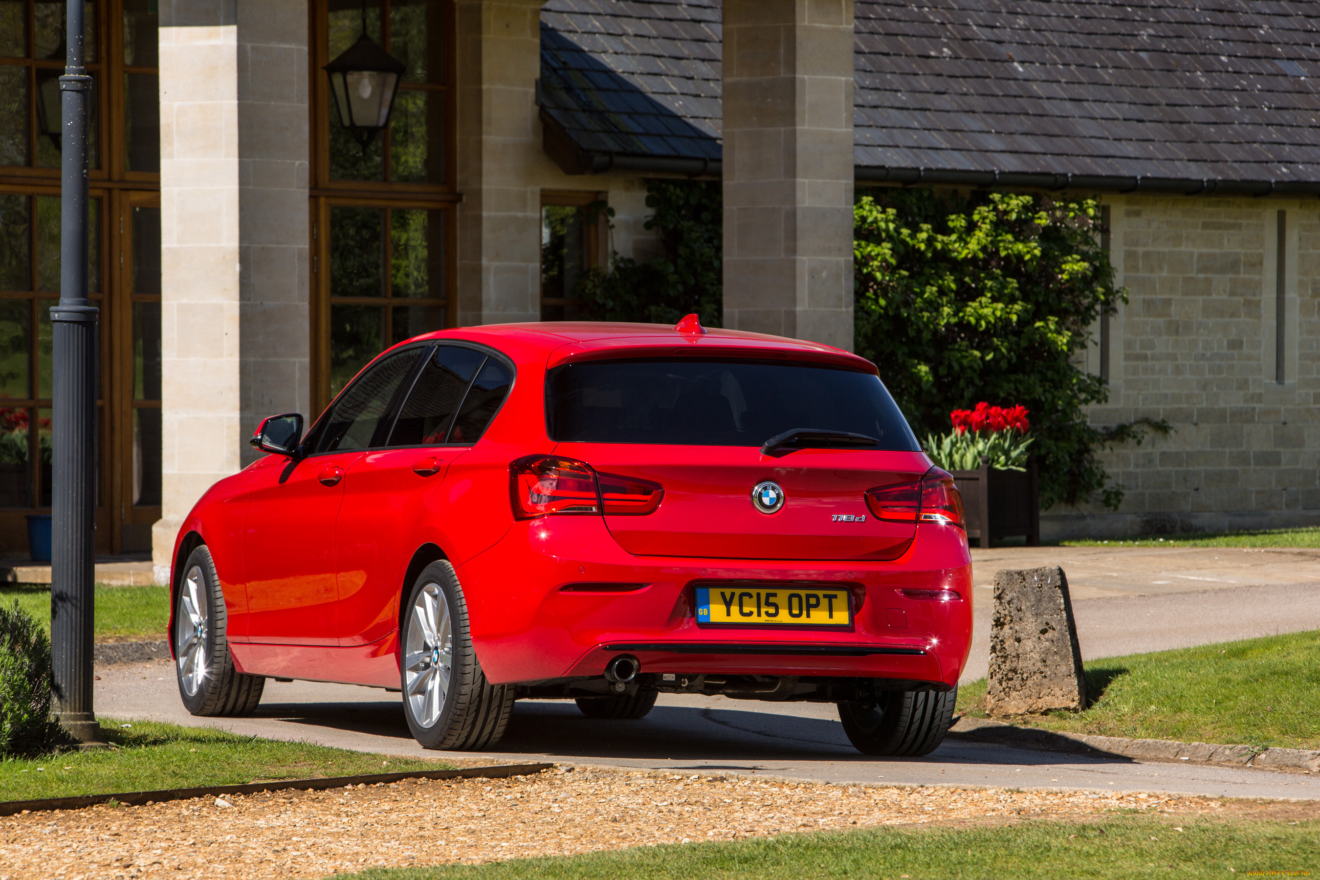 автомобили, bmw, красный, uk-spec, 5-door, 118d, sport, line, 2015г, f20