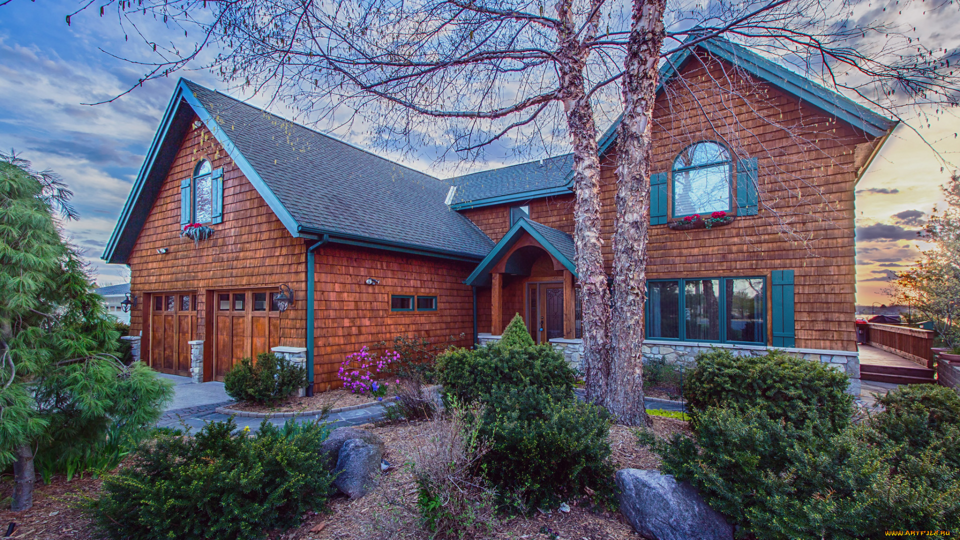 города, -, здания, , дома, вилла