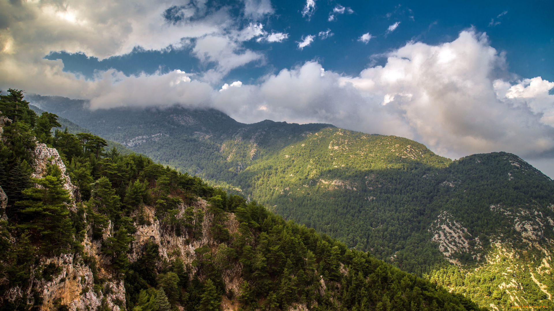 природа, горы, скалы