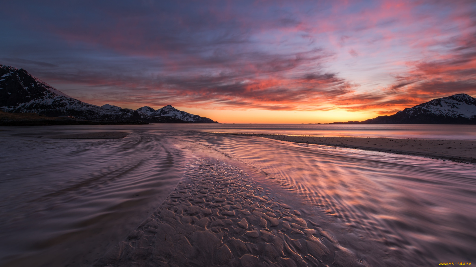 природа, восходы, закаты, рассвет