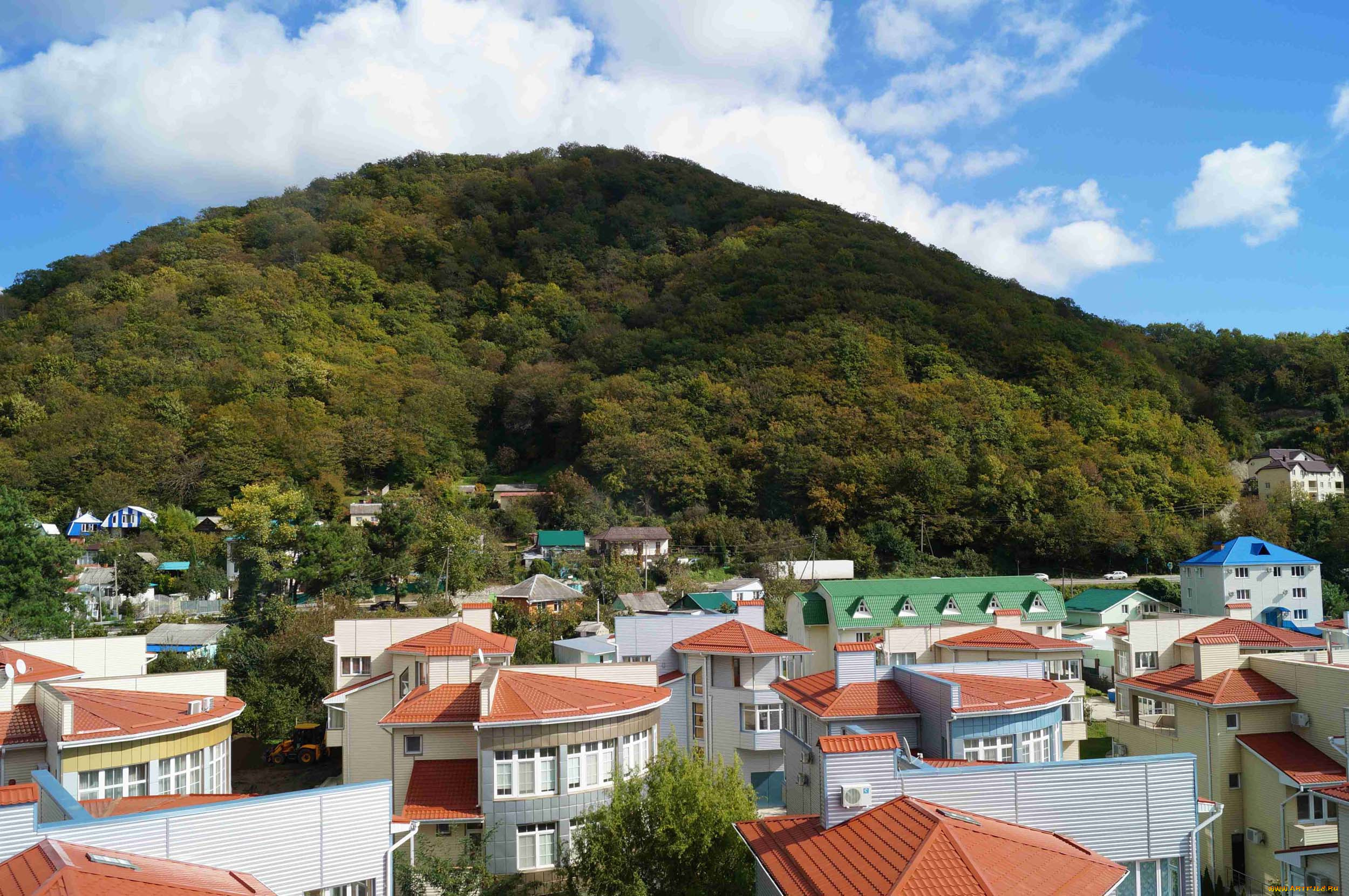 ольгинка, города, -, пейзажи, горы