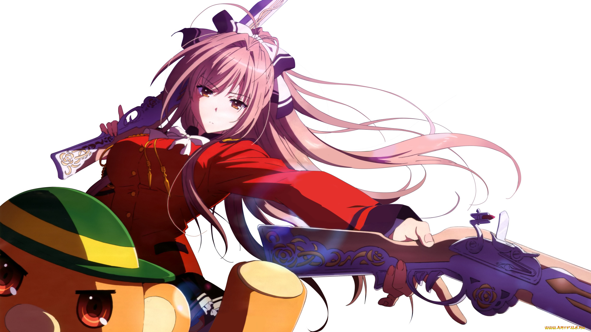 аниме, amagi, brilliant, park, девушка