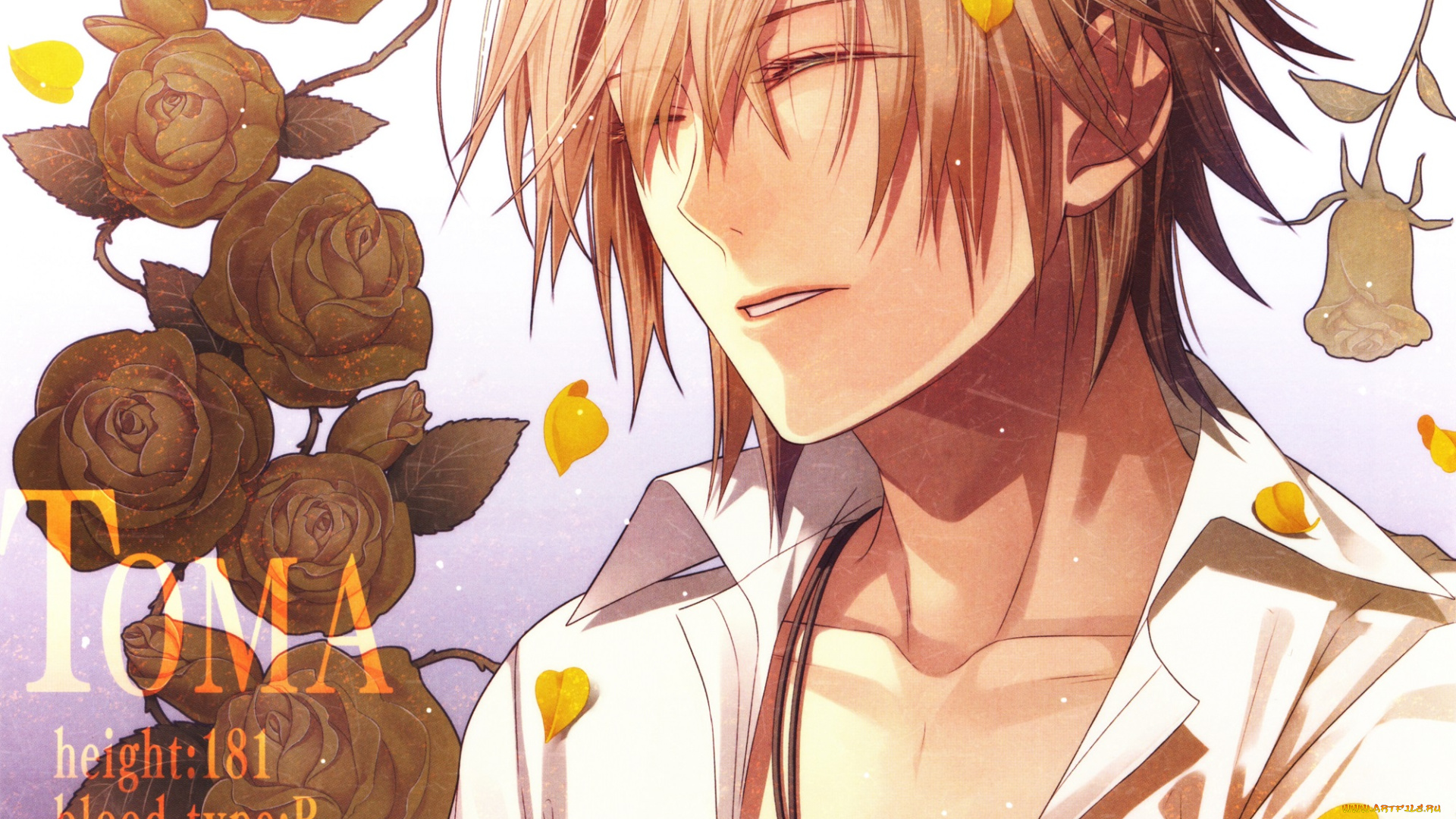 аниме, amnesia, парень