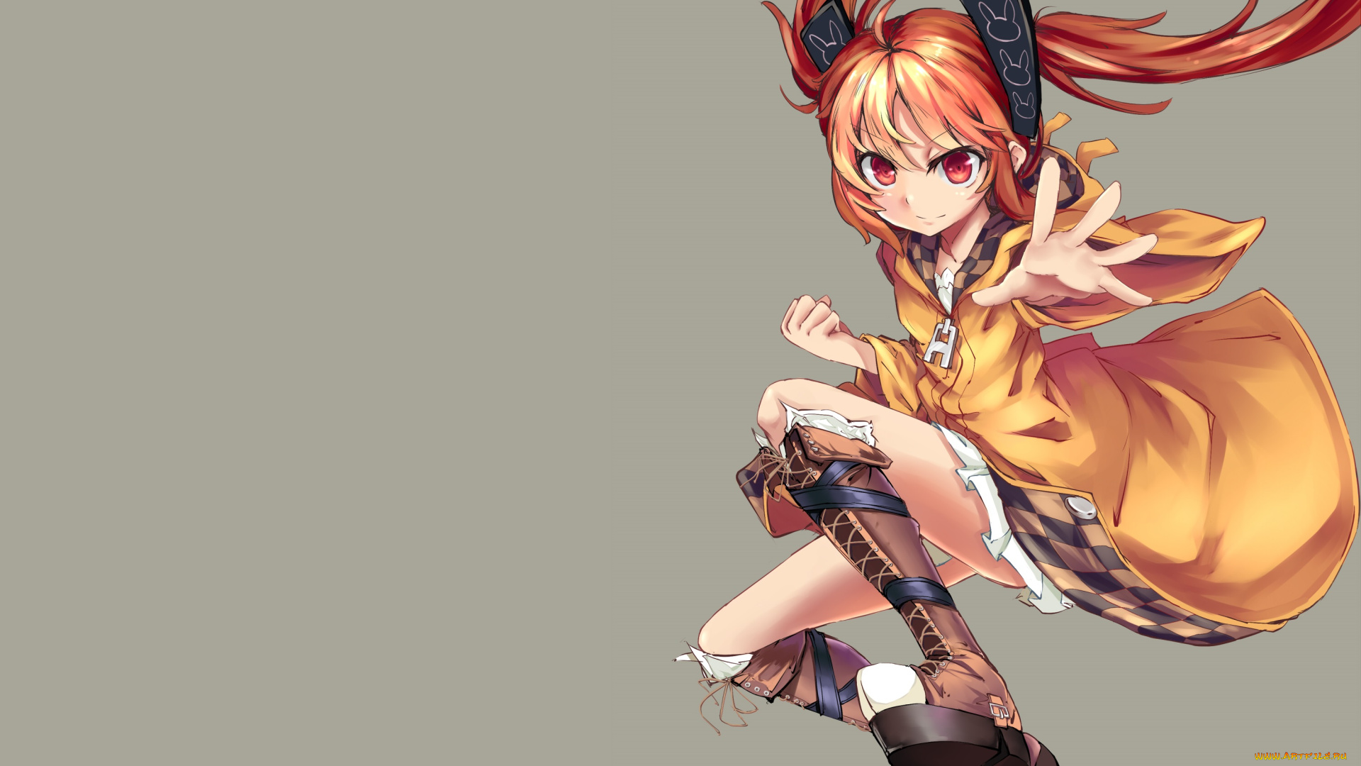 аниме, black, bullet, девочка