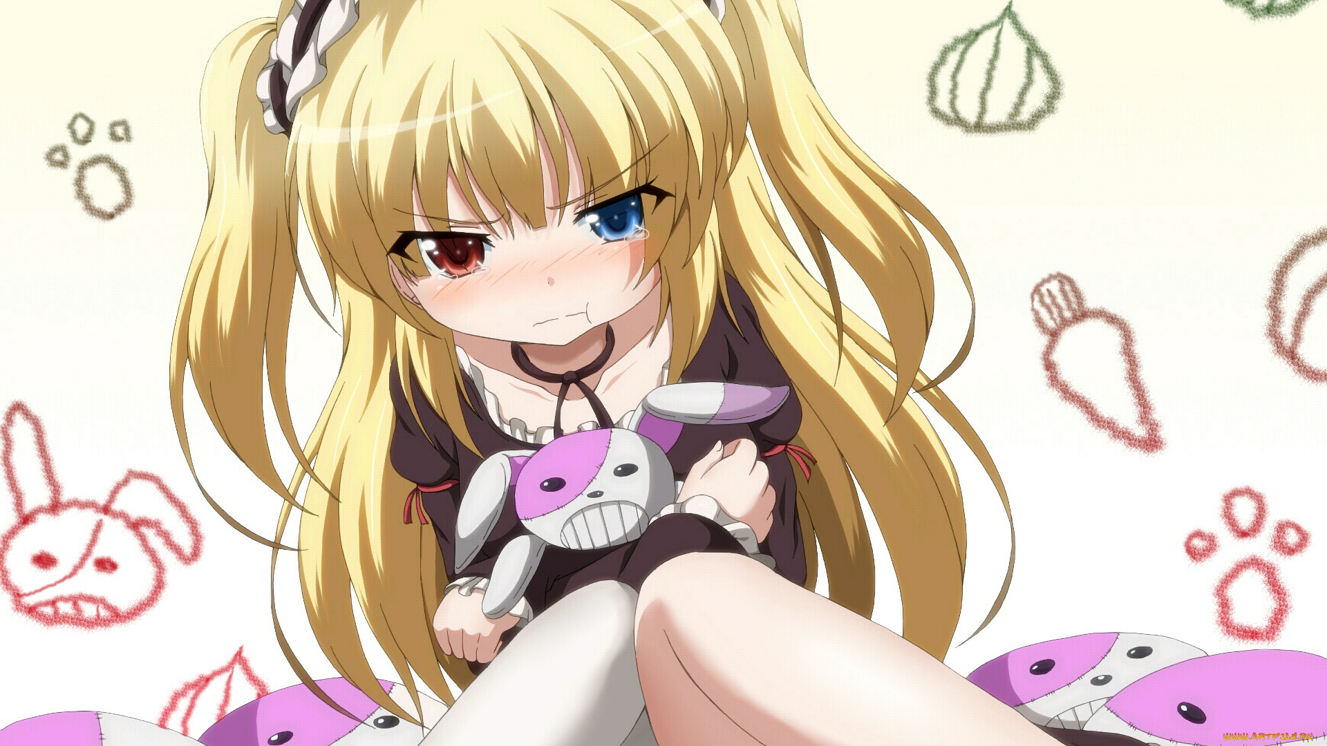 аниме, boku, wa, tomodachi, ga, sukunai, девушка, фон, взгляд