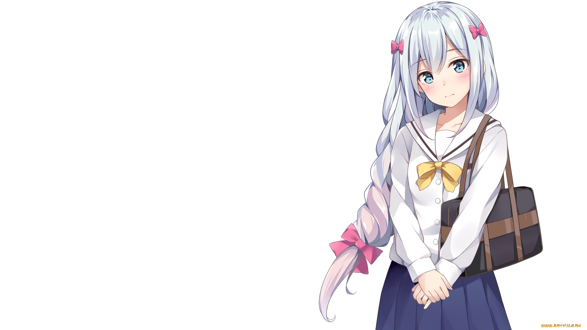 аниме, eromanga-sensei, фон, девушка, взгляд