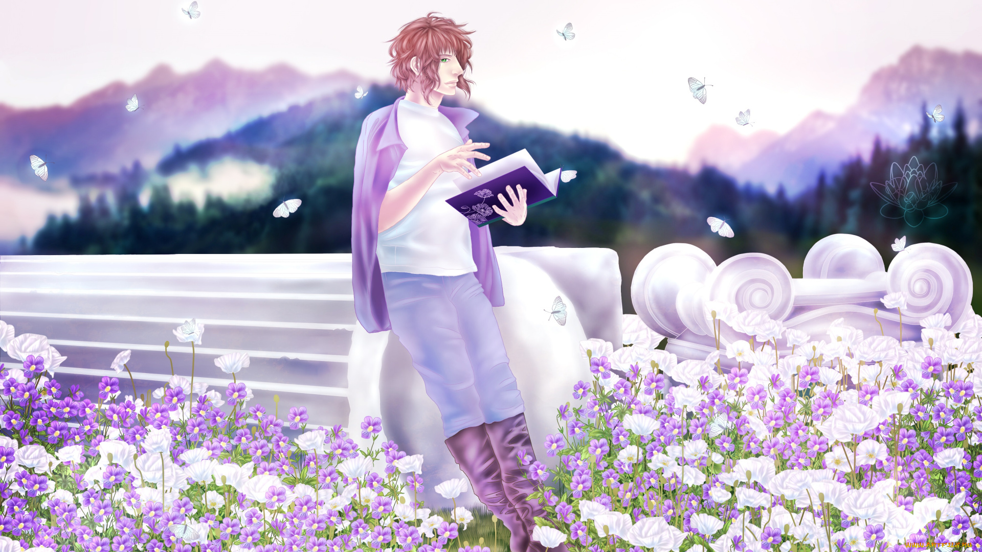 аниме, hetalia, , axis, powers, парень