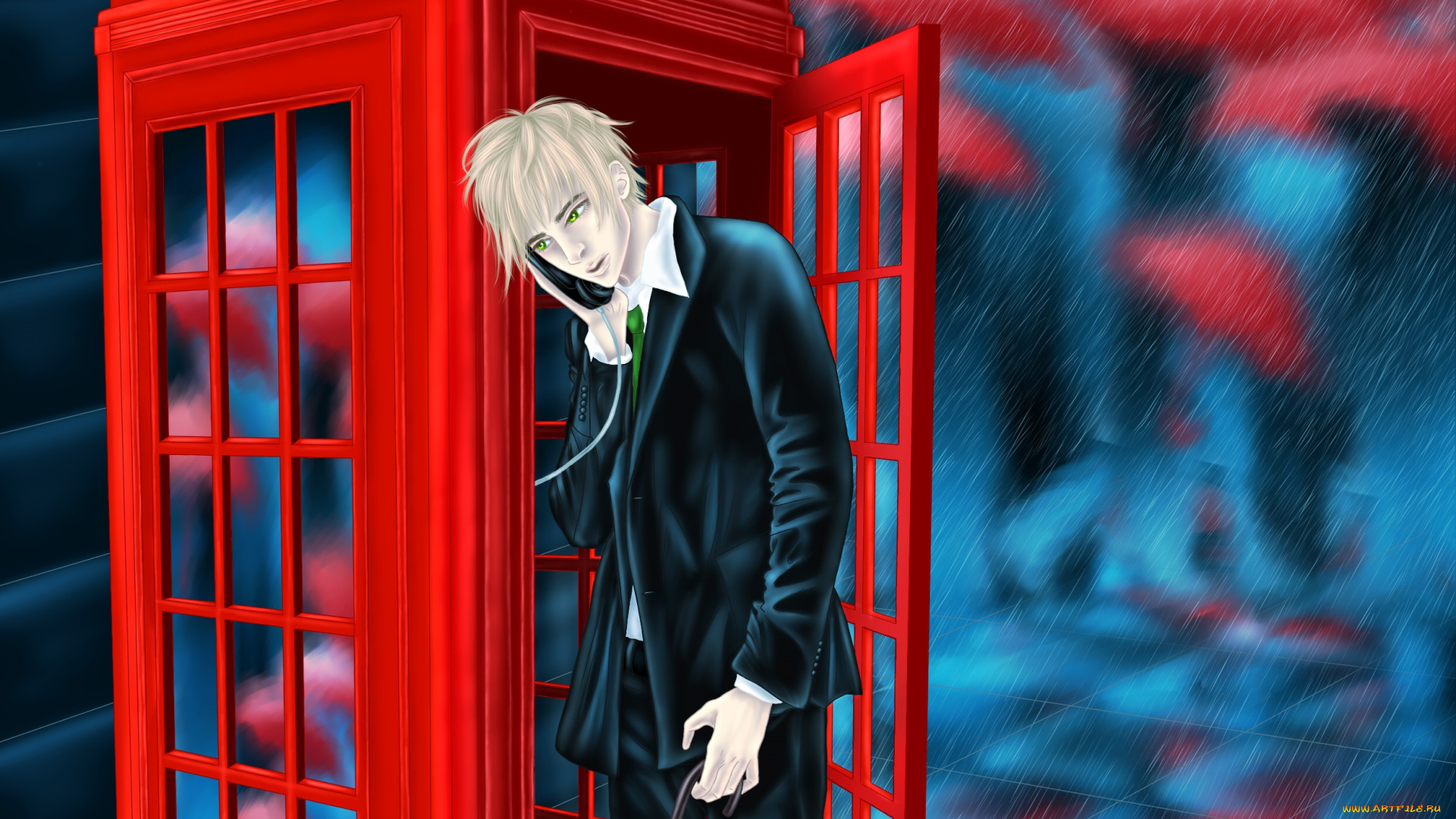 аниме, hetalia, , axis, powers, парень