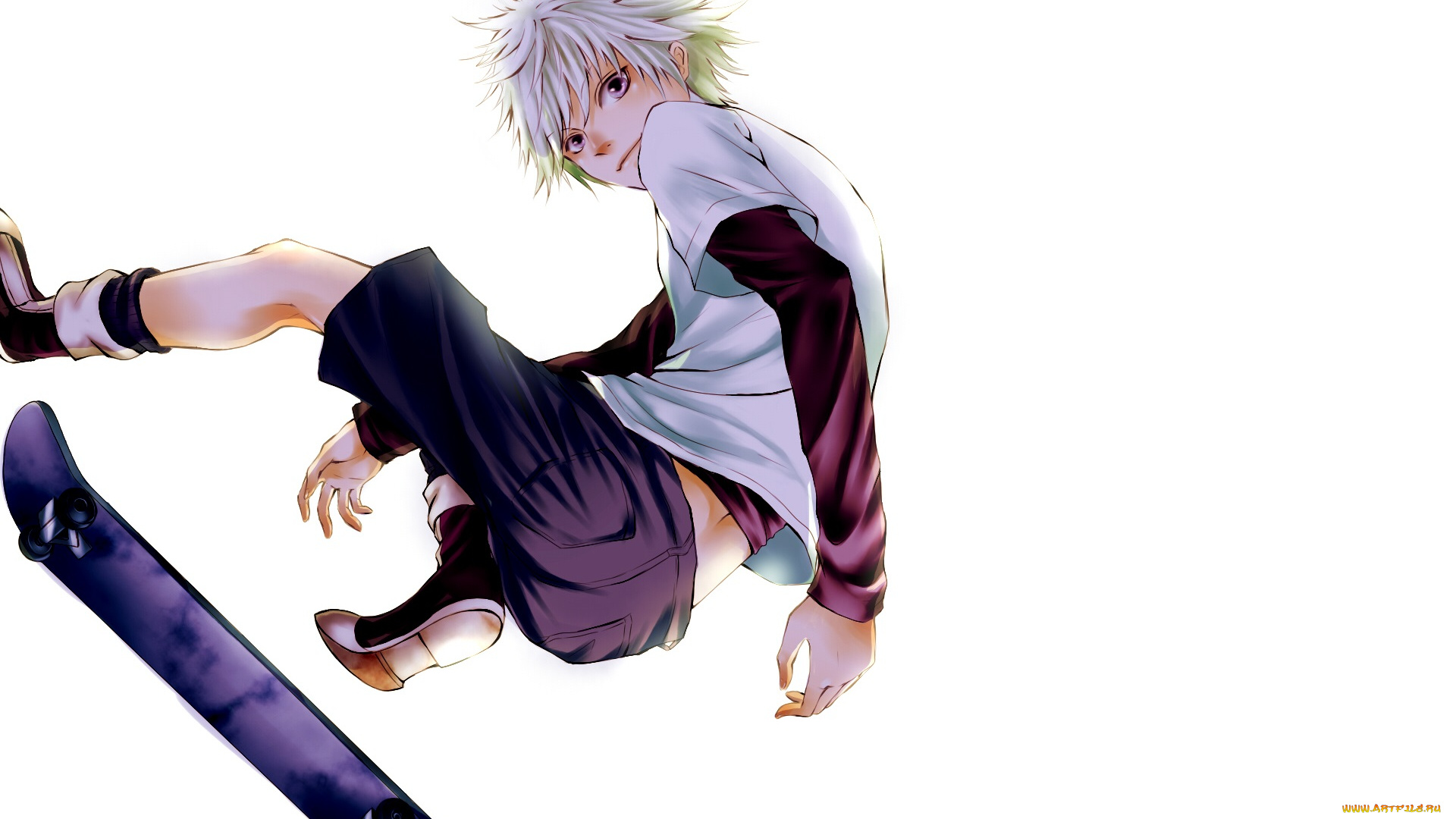 аниме, hunter, x, hunter, киллуа