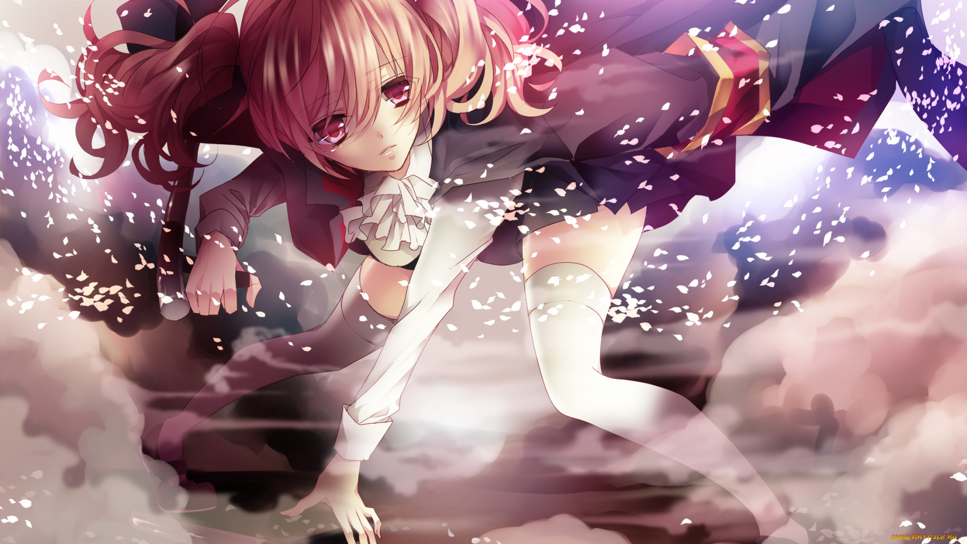 аниме, inu, x, boku, ss, девушка