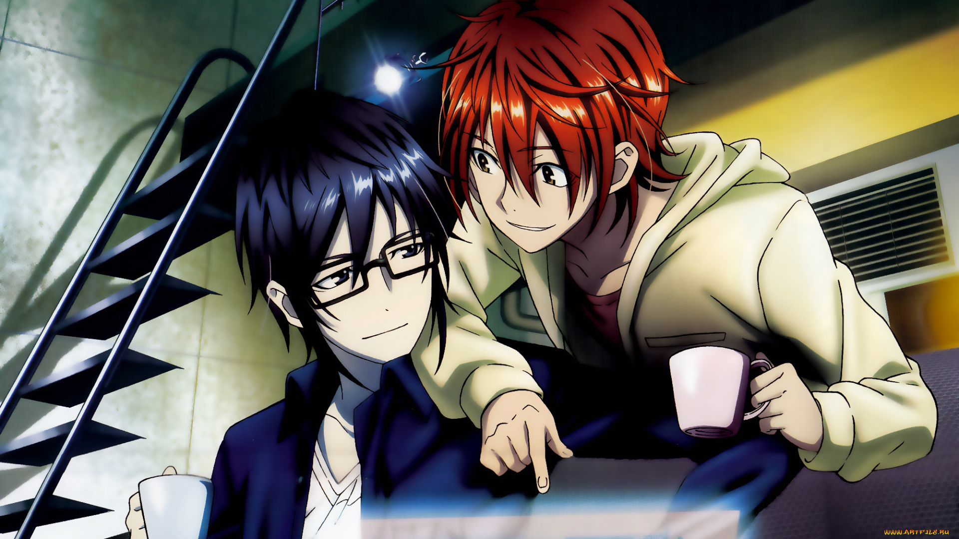 аниме, k, project, парни