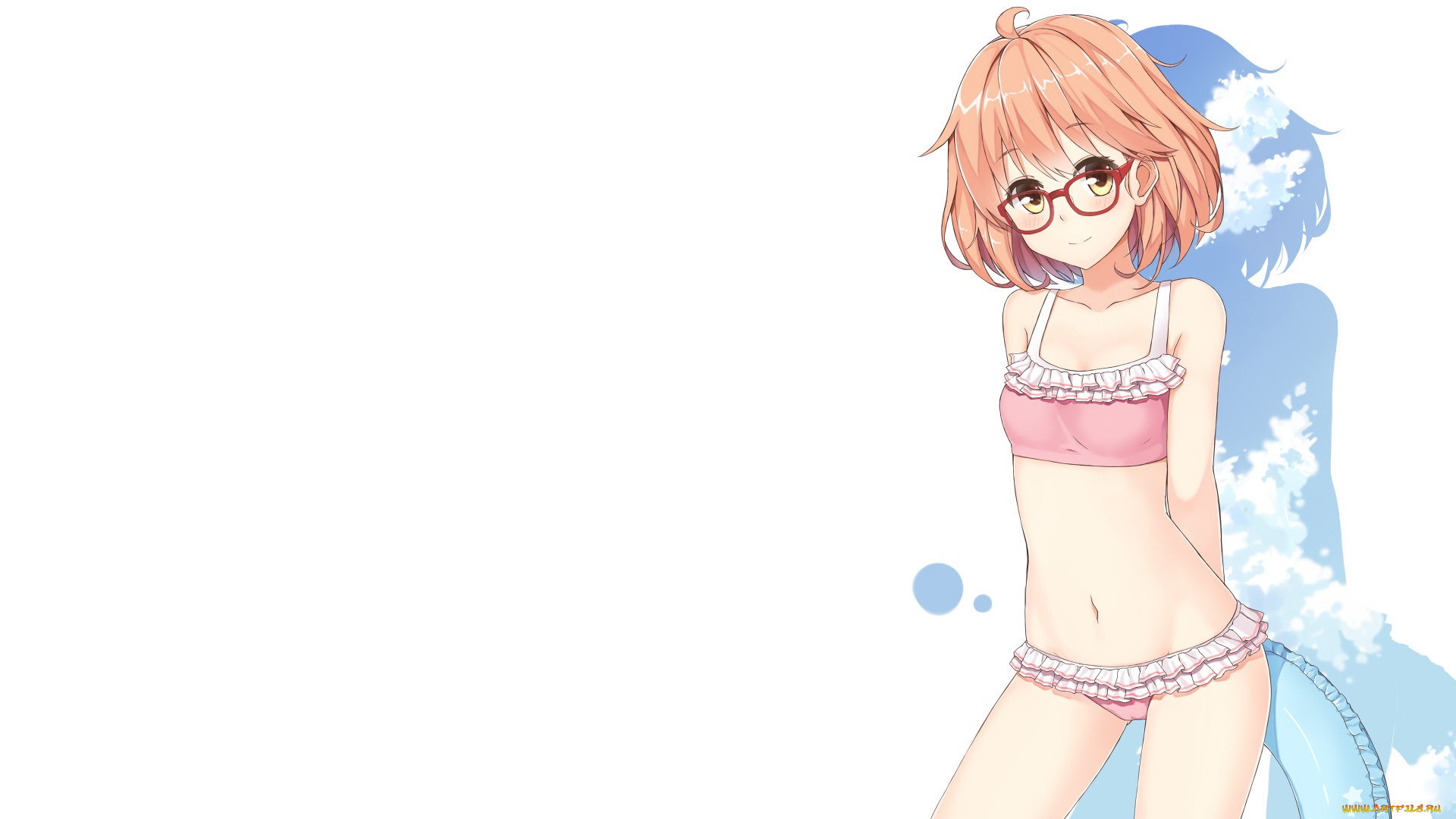 аниме, kyoukai, no, kanata, мирай