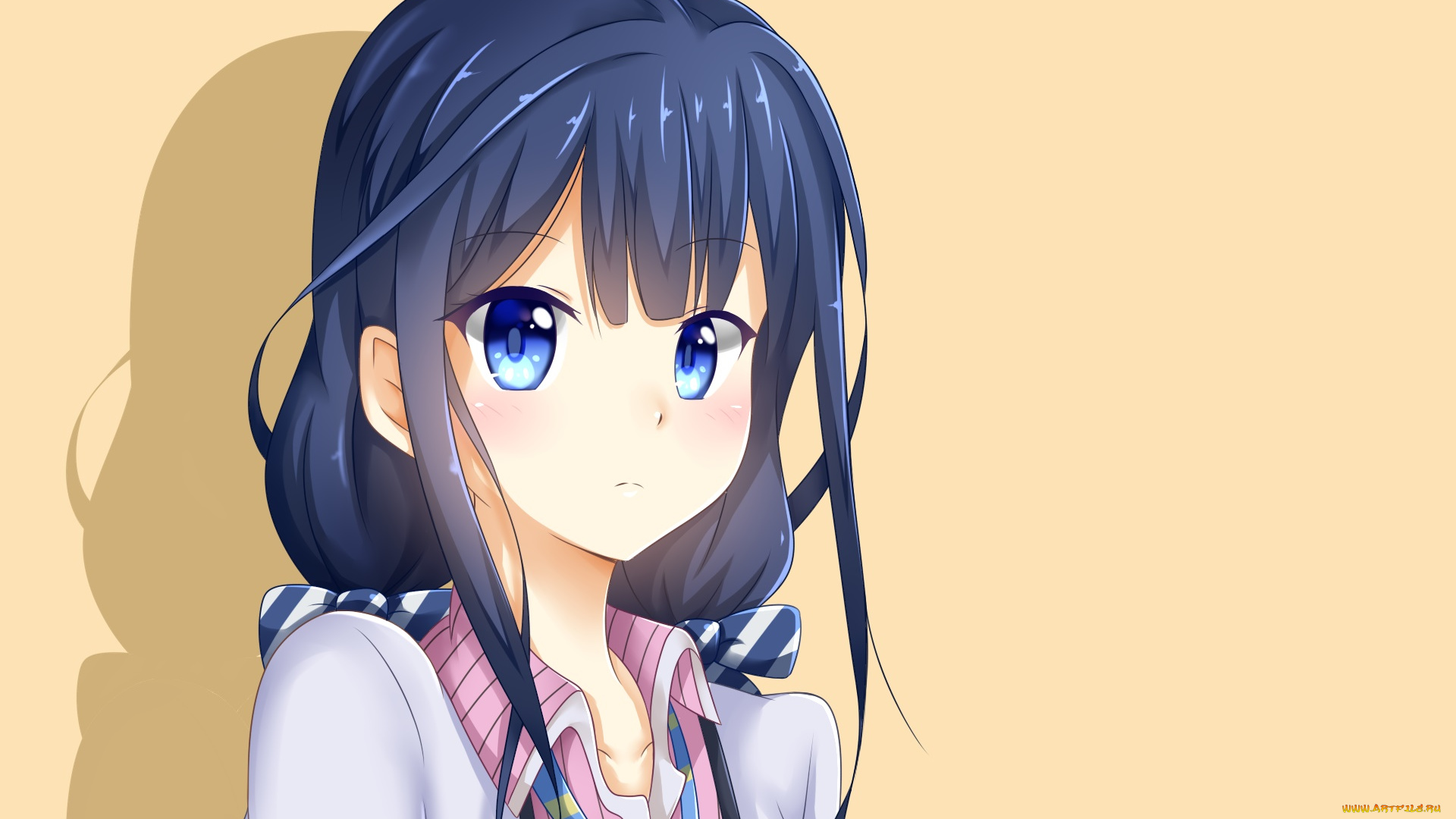 аниме, masamune-kun, no, revenge, девушка, фон, взгляд