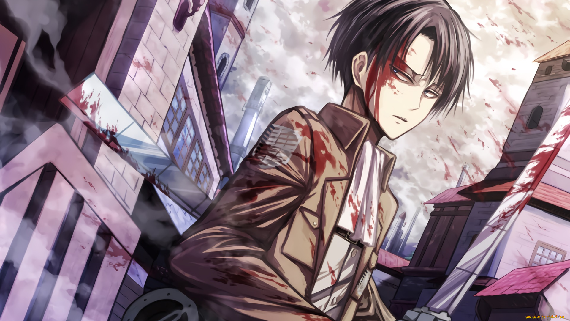 аниме, shingeki, no, kyojin, персонаж