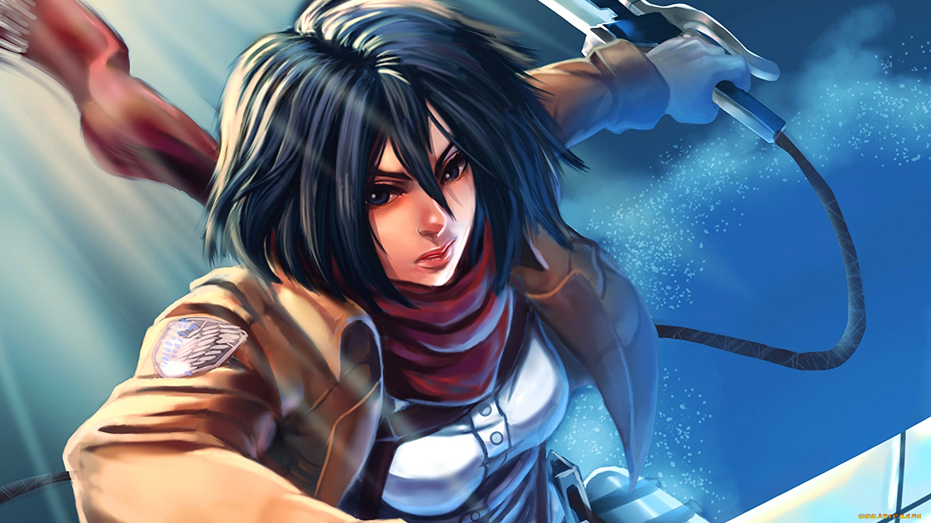 аниме, shingeki, no, kyojin, персонаж