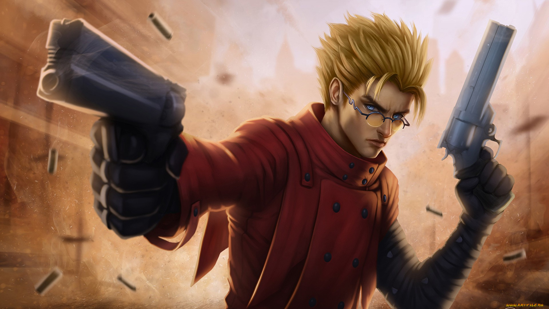 аниме, the, $$60, billion, man, the, 60, billion, man, vash, stampede, gunslinger