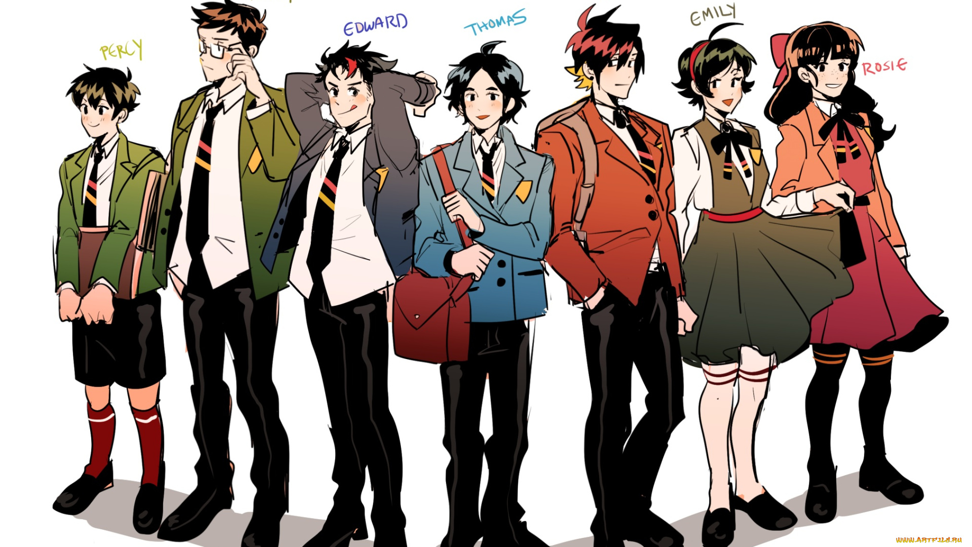 аниме, unknown, , другое, thomas, the, tank, engine