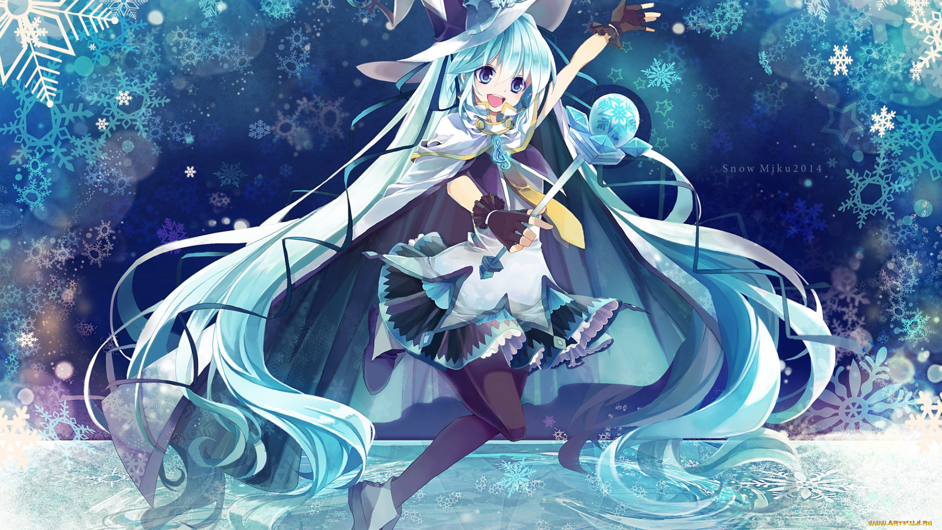 аниме, vocaloid, hatsune, miku
