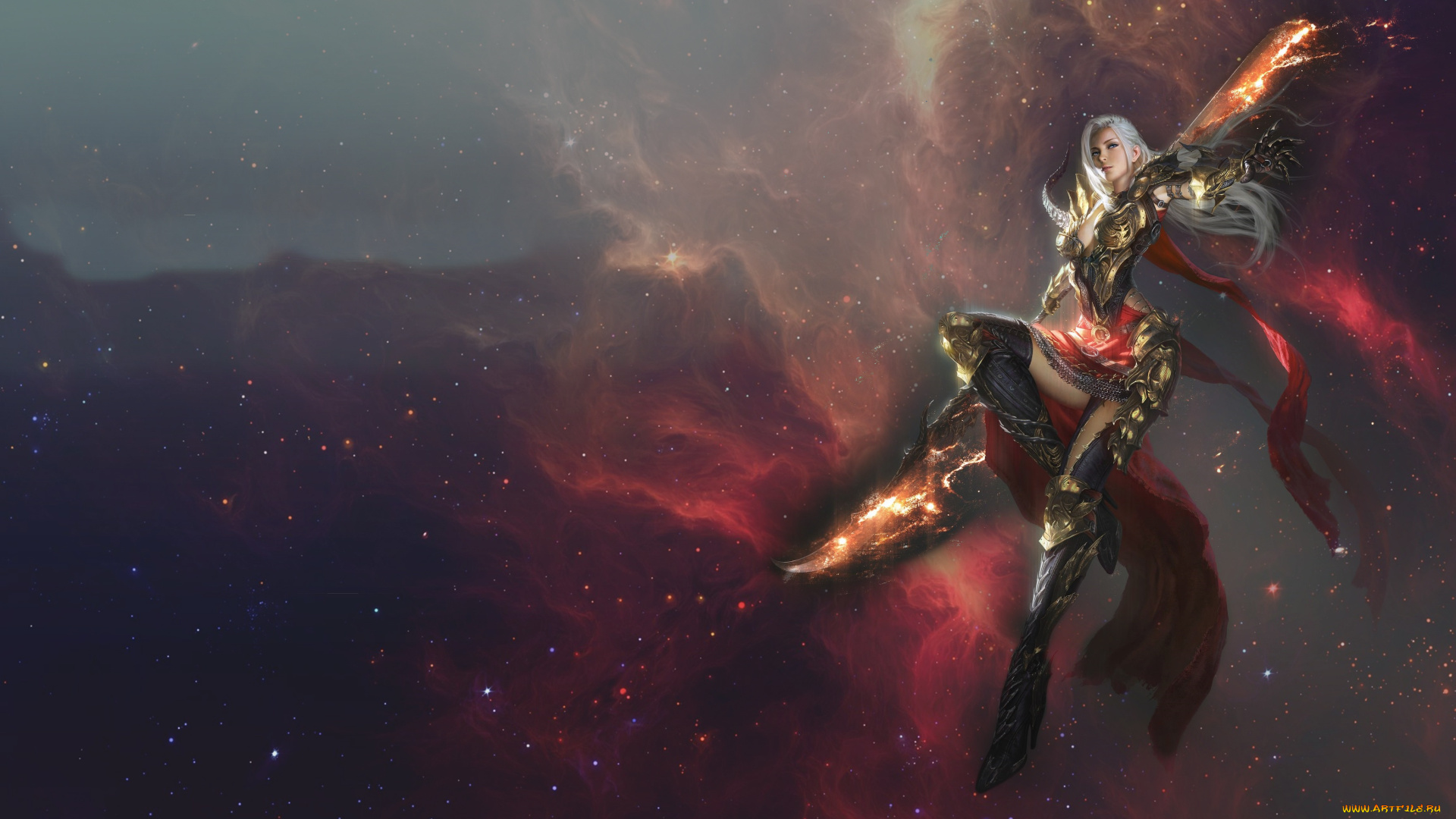 фэнтези, девушки, девушка, dragon, lord