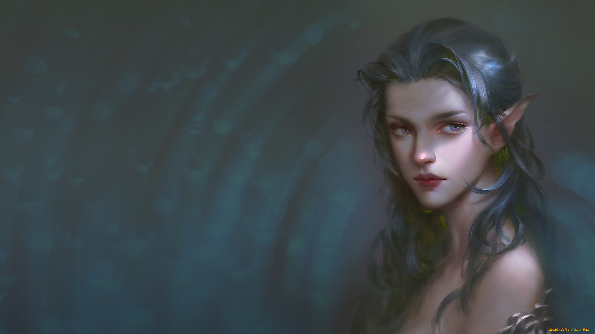 фэнтези, эльфы, девушка, фентези, эльф, арт, эльфийка