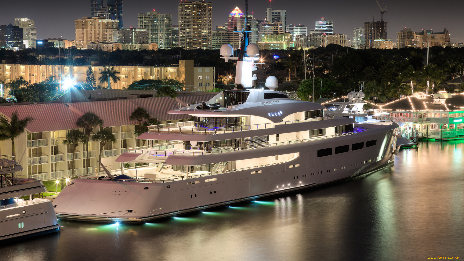 vava, ii, -, fort, lauderdale, корабли, Яхты, суперяхта