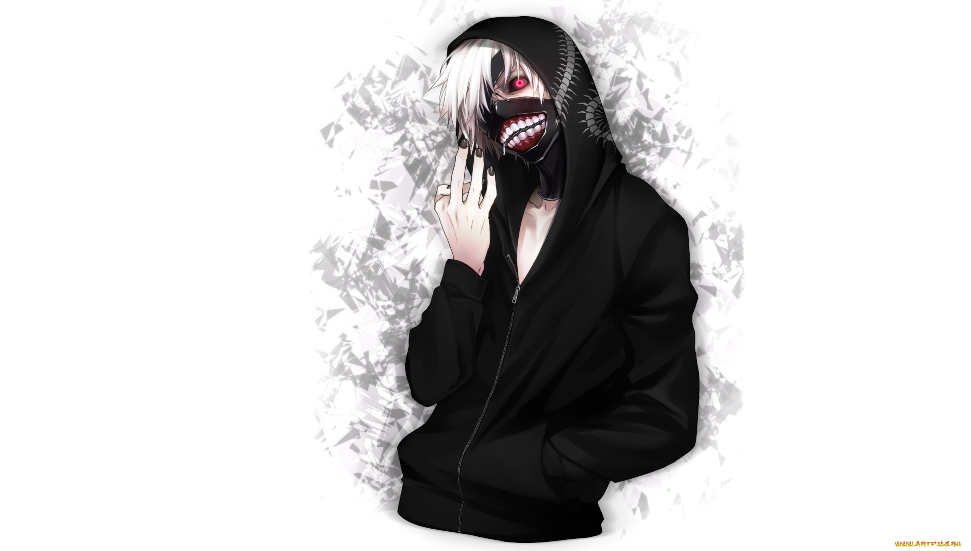 аниме, tokyo, ghoul, канеки