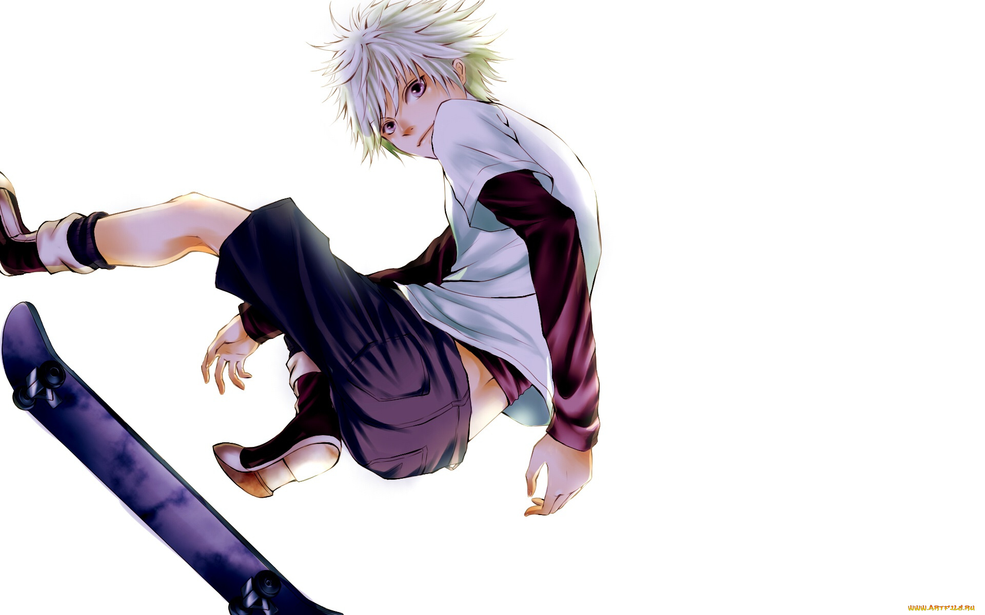 аниме, hunter, x, hunter, киллуа