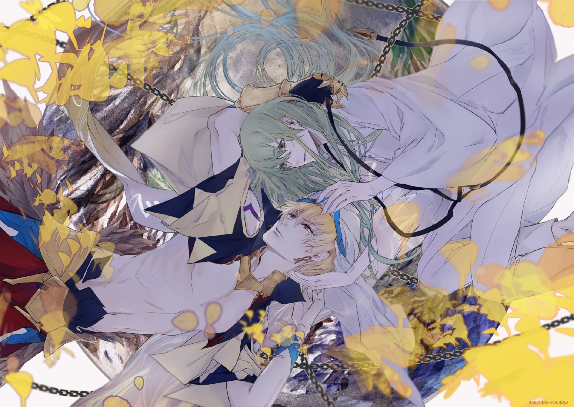 аниме, fate, stay, night, grand, order