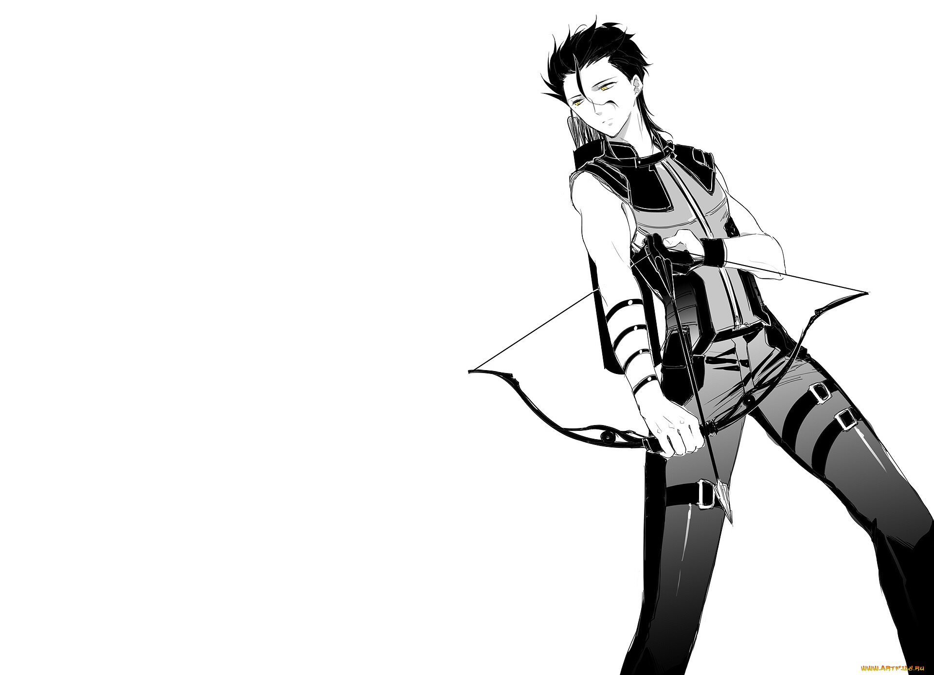 аниме, fate, stay, night, лансер