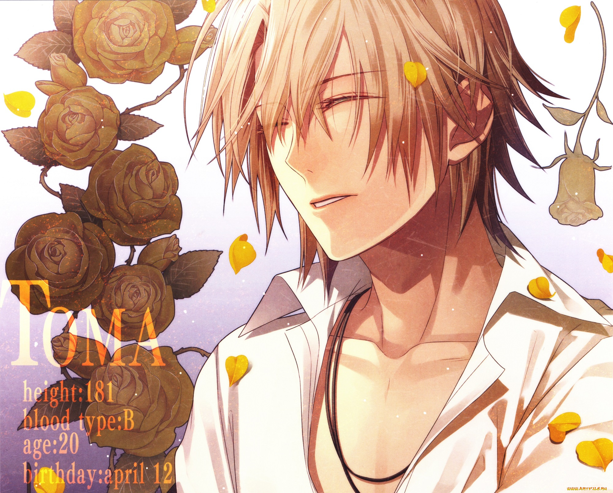 аниме, amnesia, парень