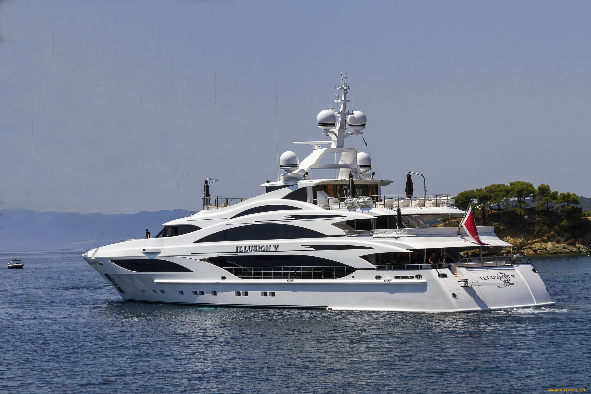 super, yacht, ‘illusion, v’, корабли, Яхты, суперяхта