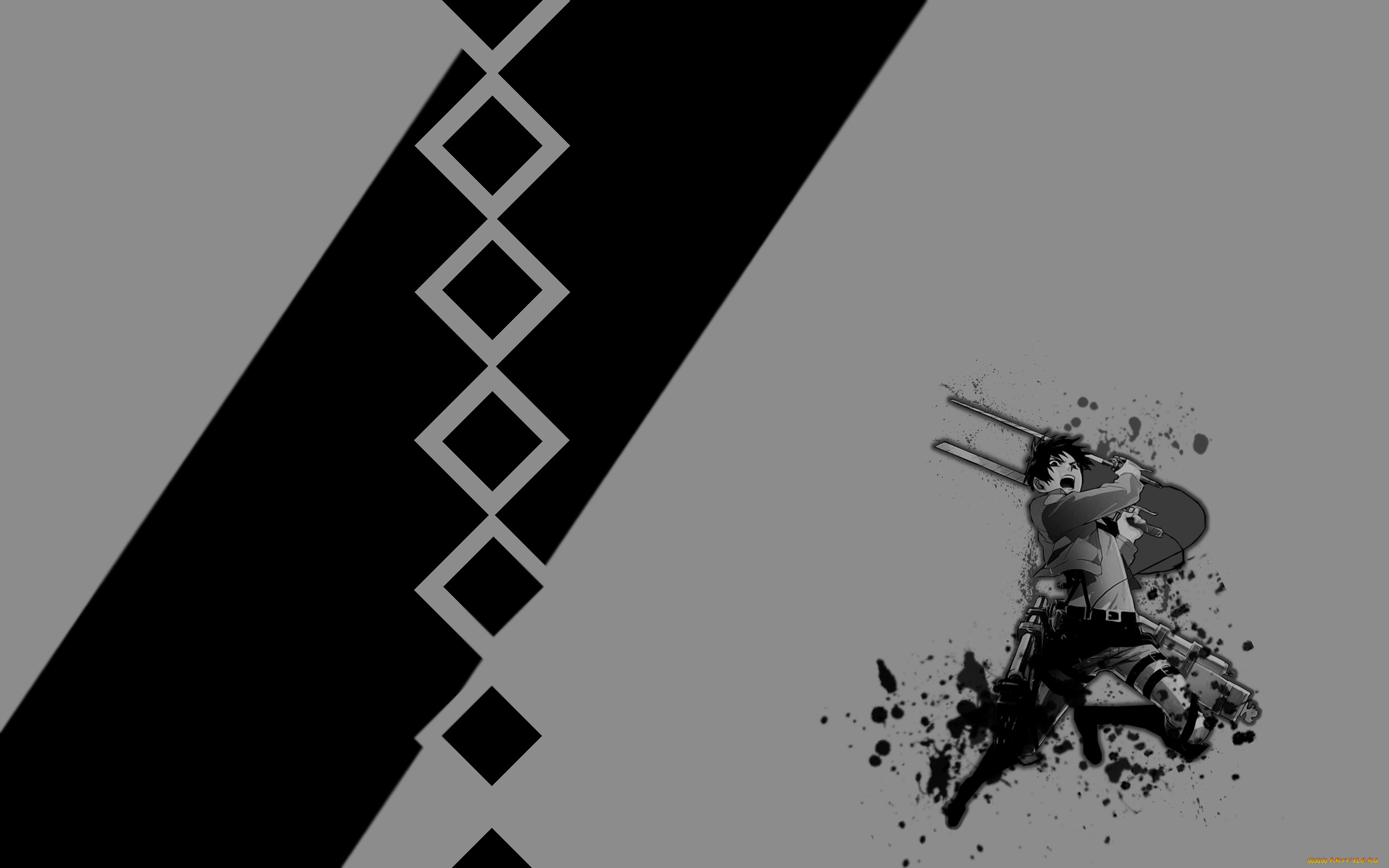 аниме, shingeki, no, kyojin, персонаж