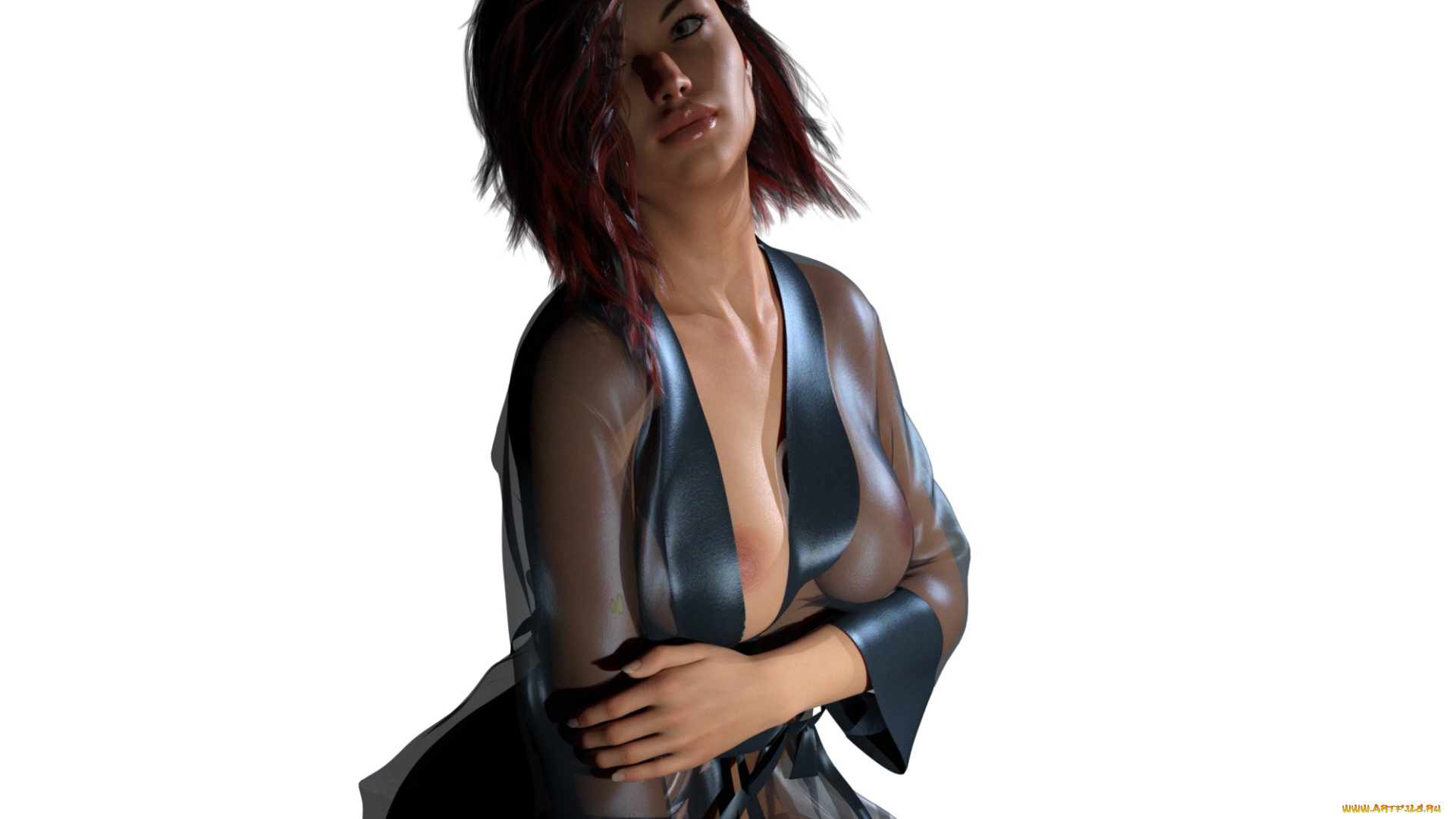 3д, графика, люди, , people, девушка, взгляд, фон