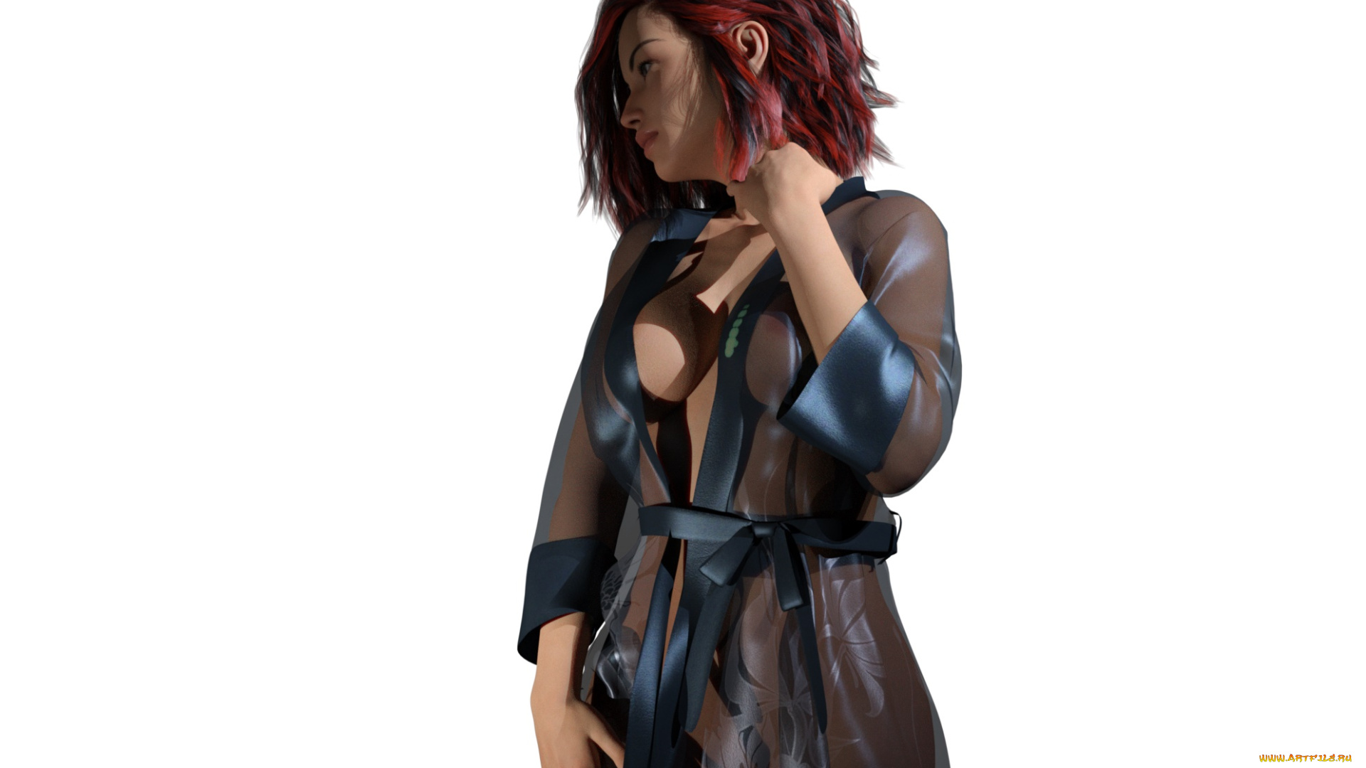 3д, графика, люди, , people, девушка, взгляд, фон