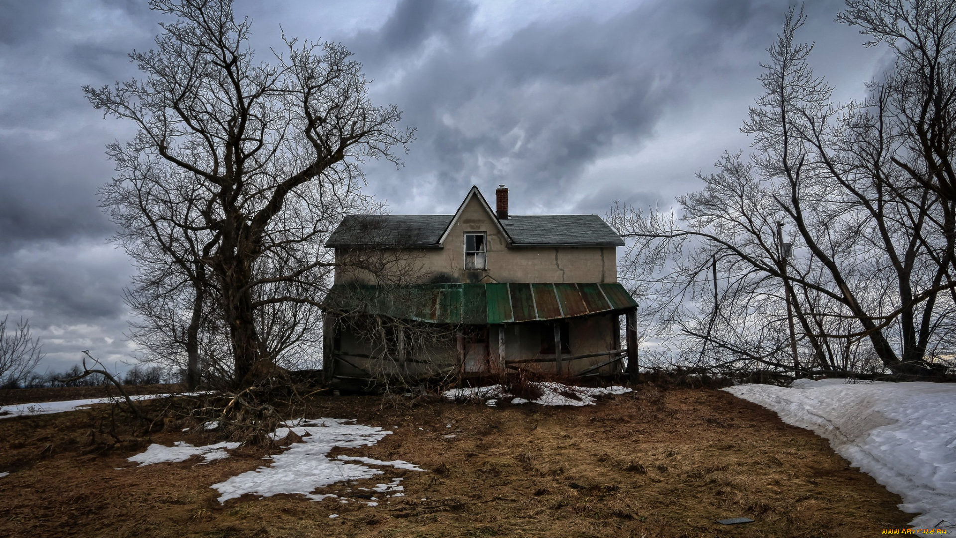 города, -, здания, , дома, старый, дом, wallhaven, архитектура, снег, architecture, old, house