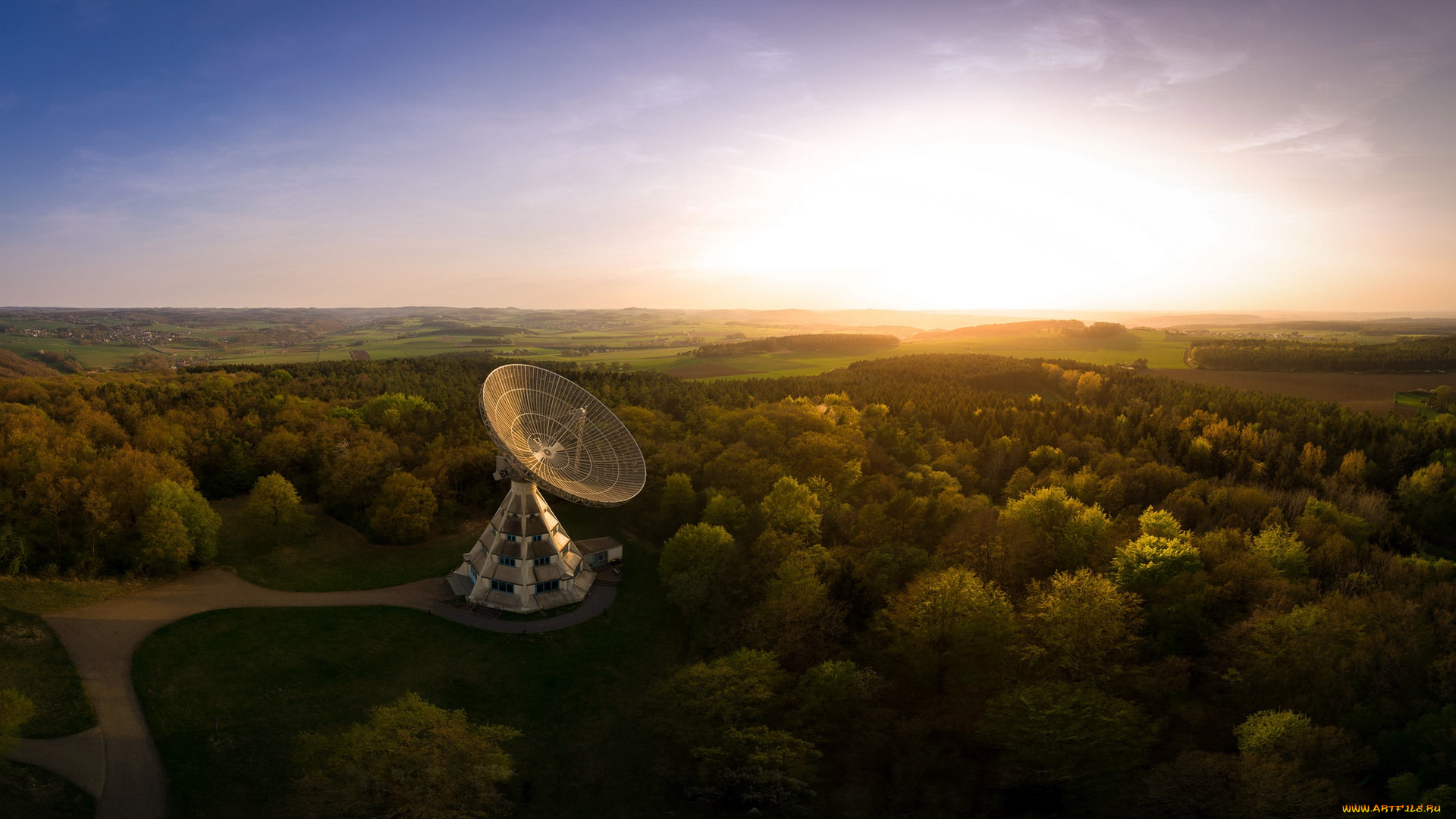 космос, разное, другое, astropeiler, germany, eifel
