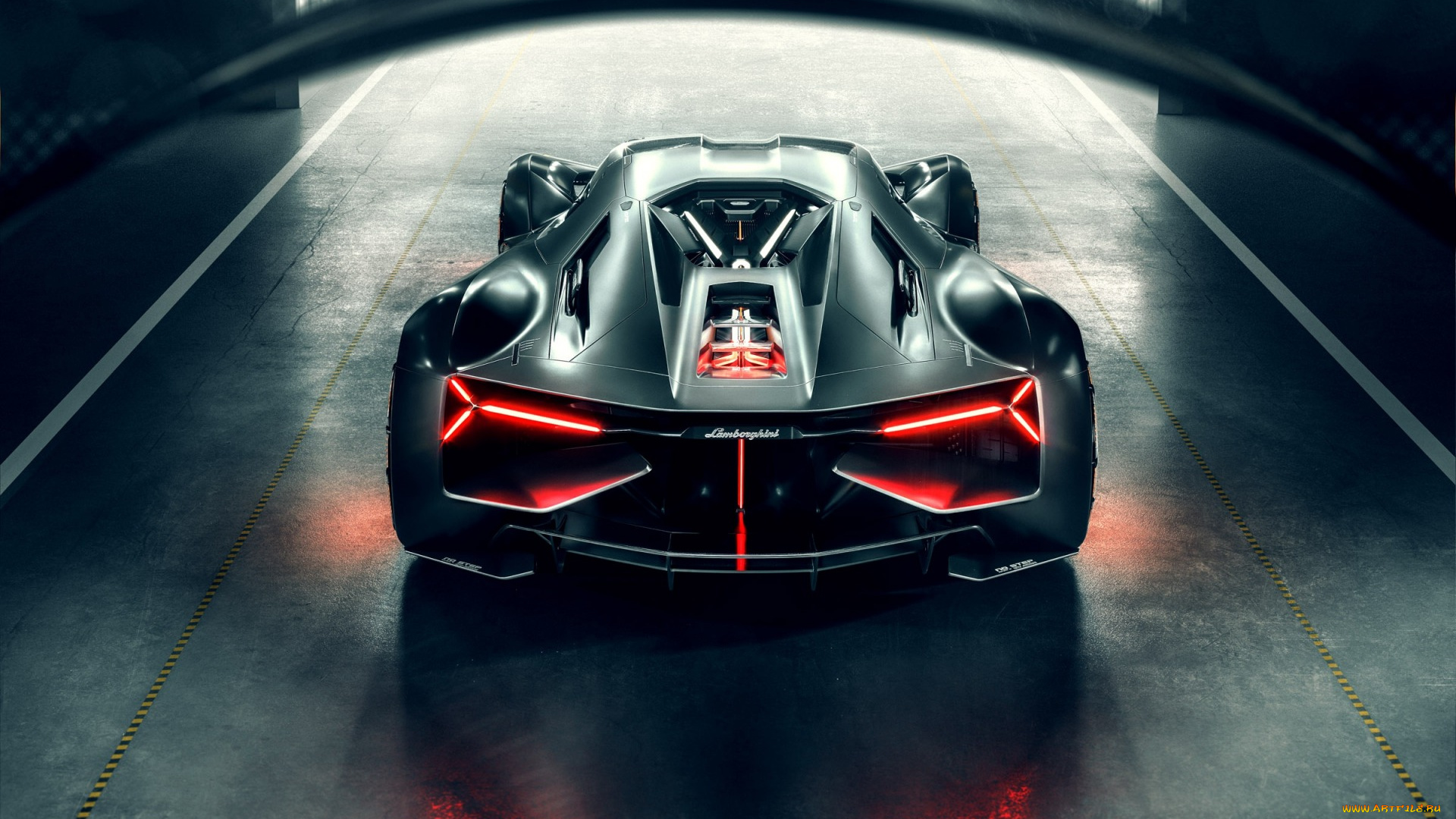 lamborghini, terzo, millennio, автомобили, lamborghini, уникальный, автомобиль, гиперкар, концепции, вид, сзади, роскошный, terzo, millennio, спортивный, итальянский