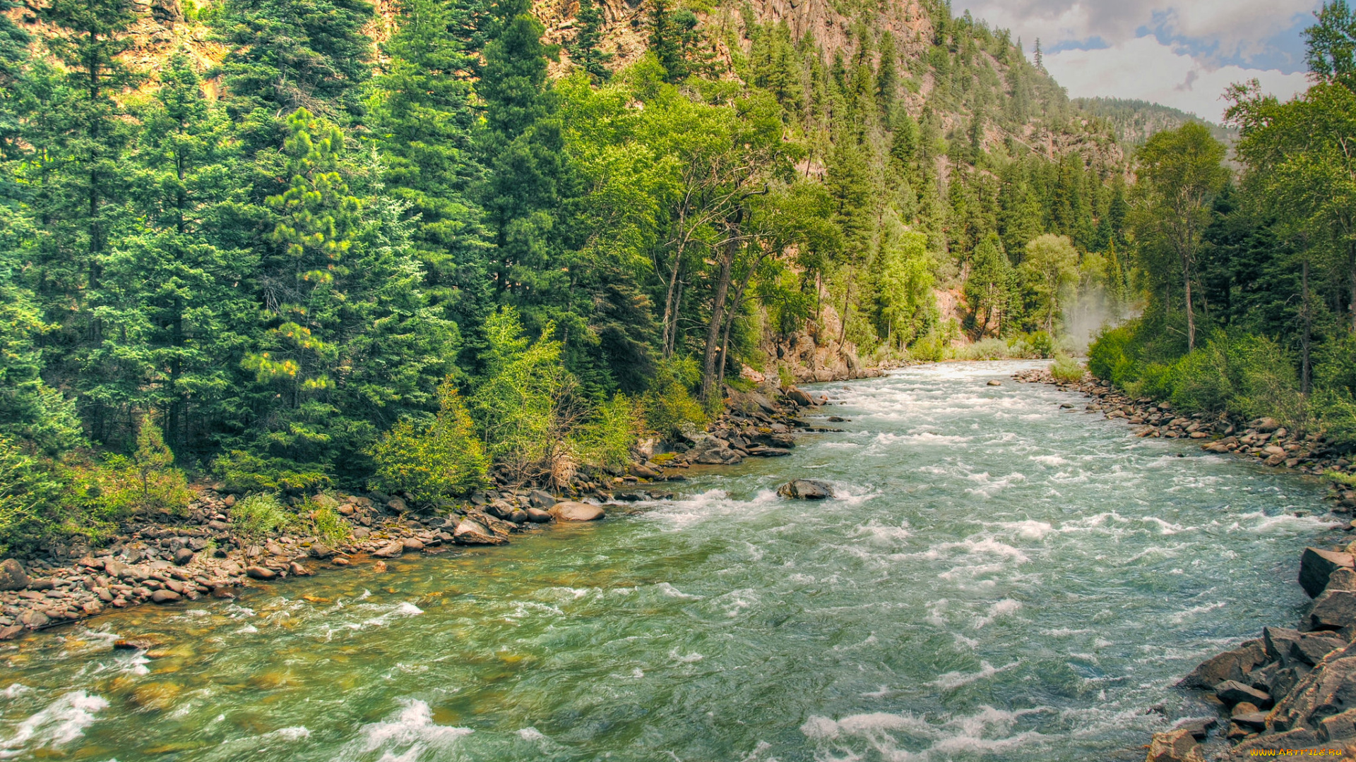 природа, реки, озера, простор