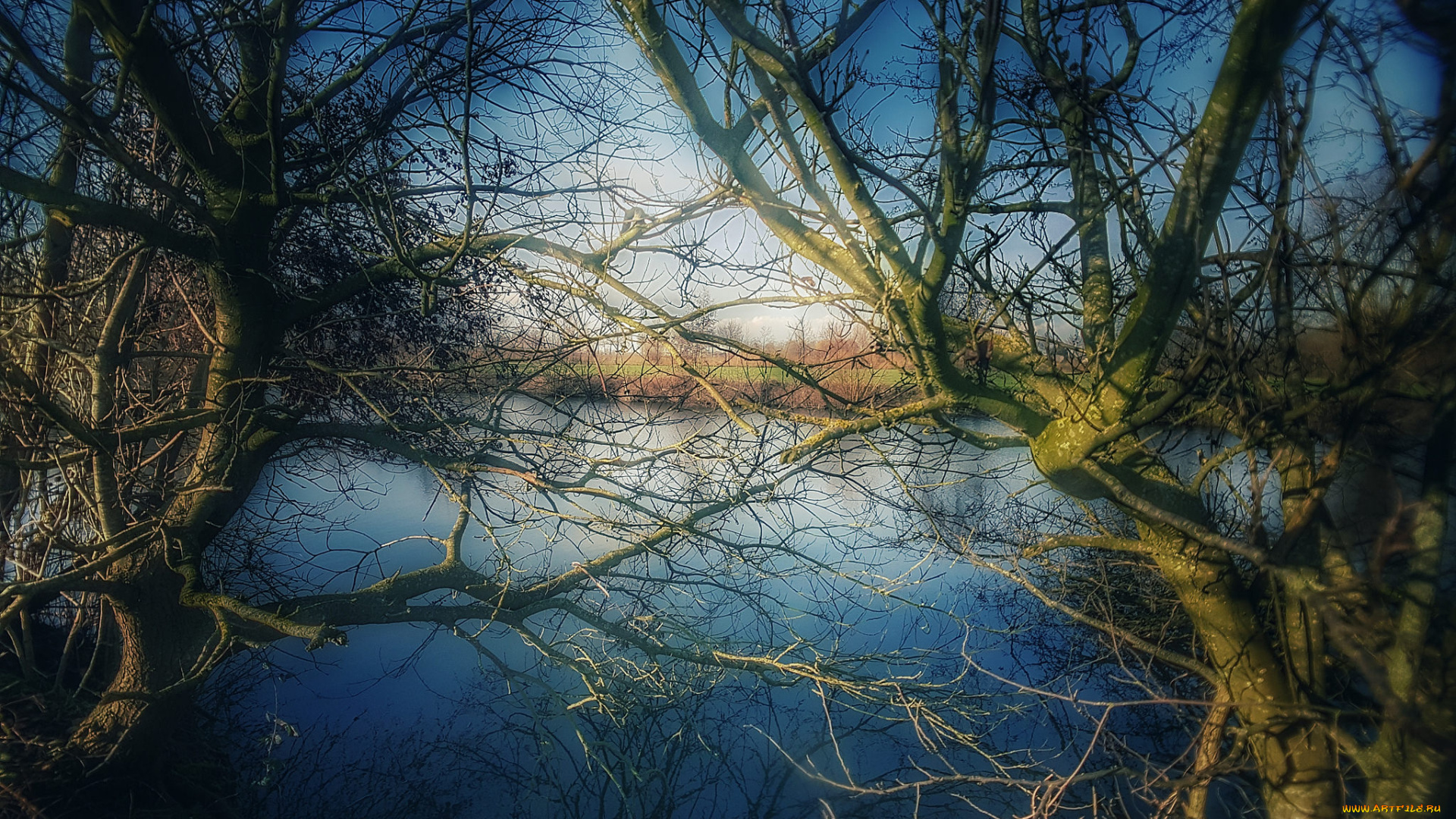 природа, реки, озера, простор